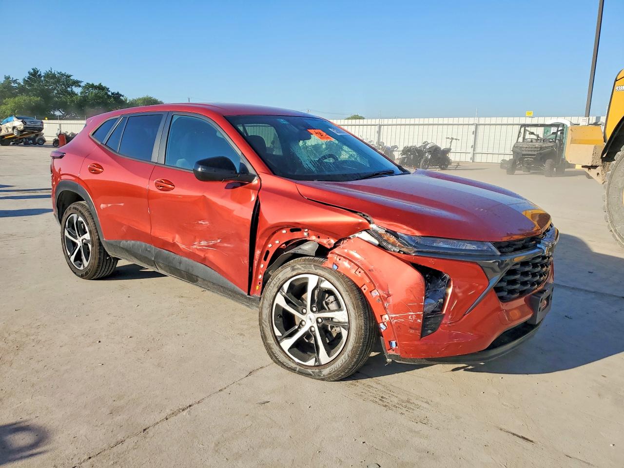 2024 Chevrolet Trax 1rs Orange vin: KL77LGE2XRC031984