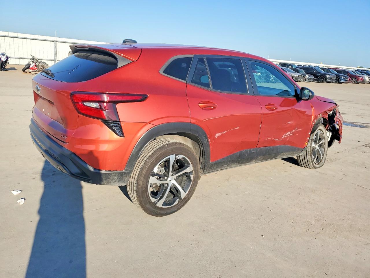 2024 Chevrolet Trax 1rs Orange vin: KL77LGE2XRC031984