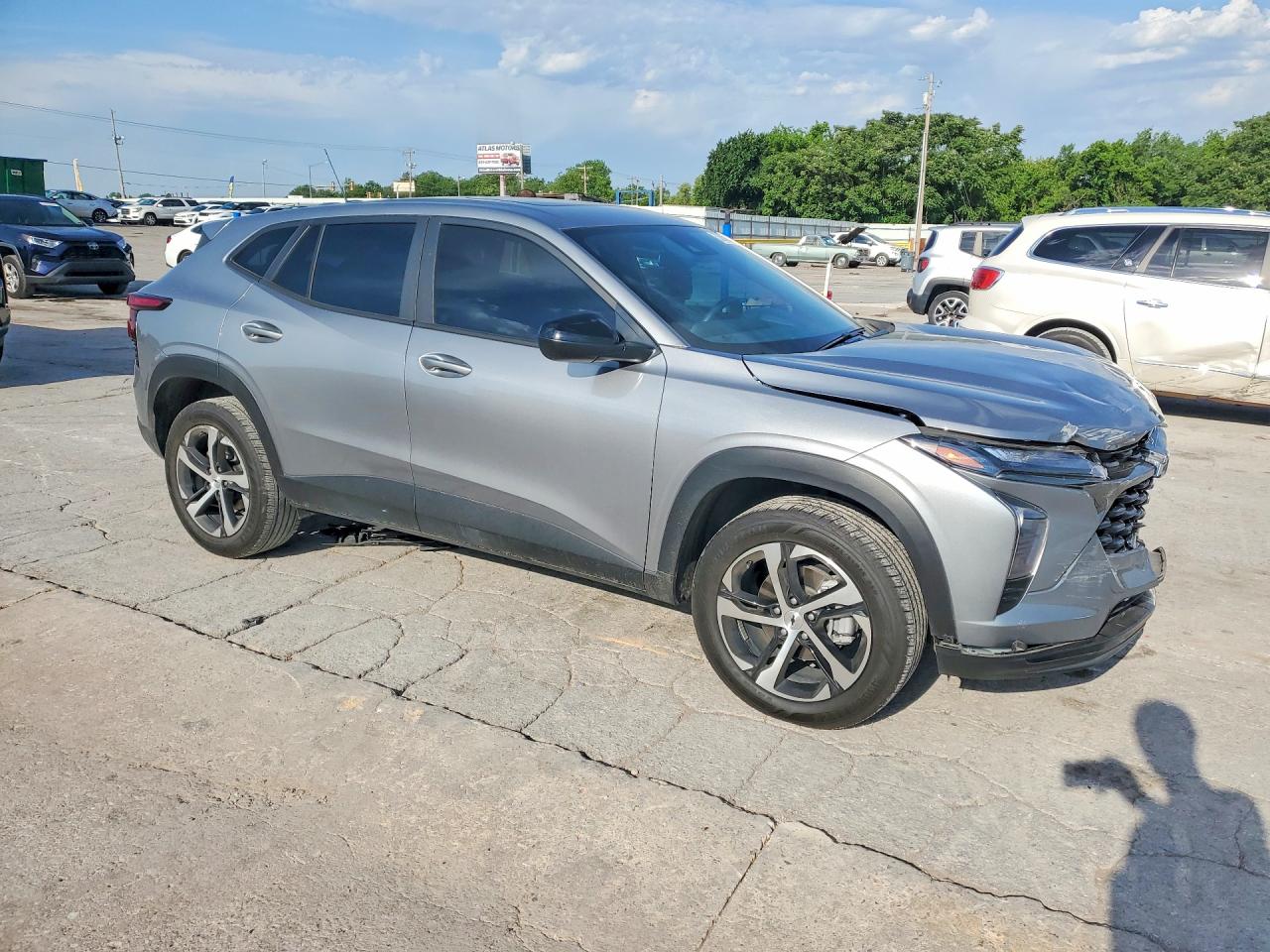 2025 Chevrolet Trax 1rs Gray vin: KL77LGEP6SC006890