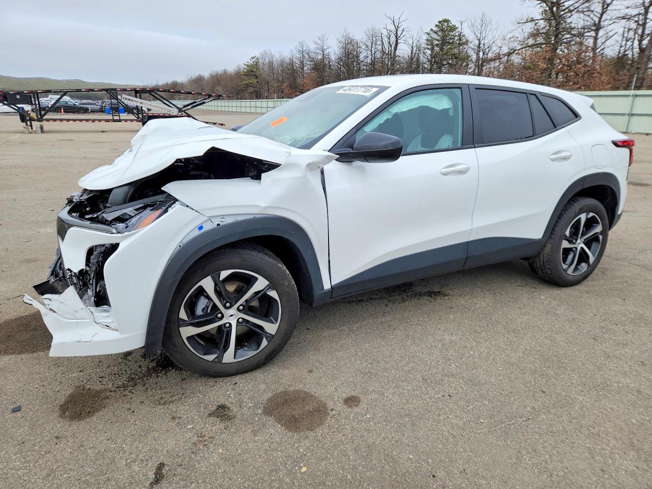 2025 Chevrolet Trax 1rs Белый vin: KL77LGEP6SC071156