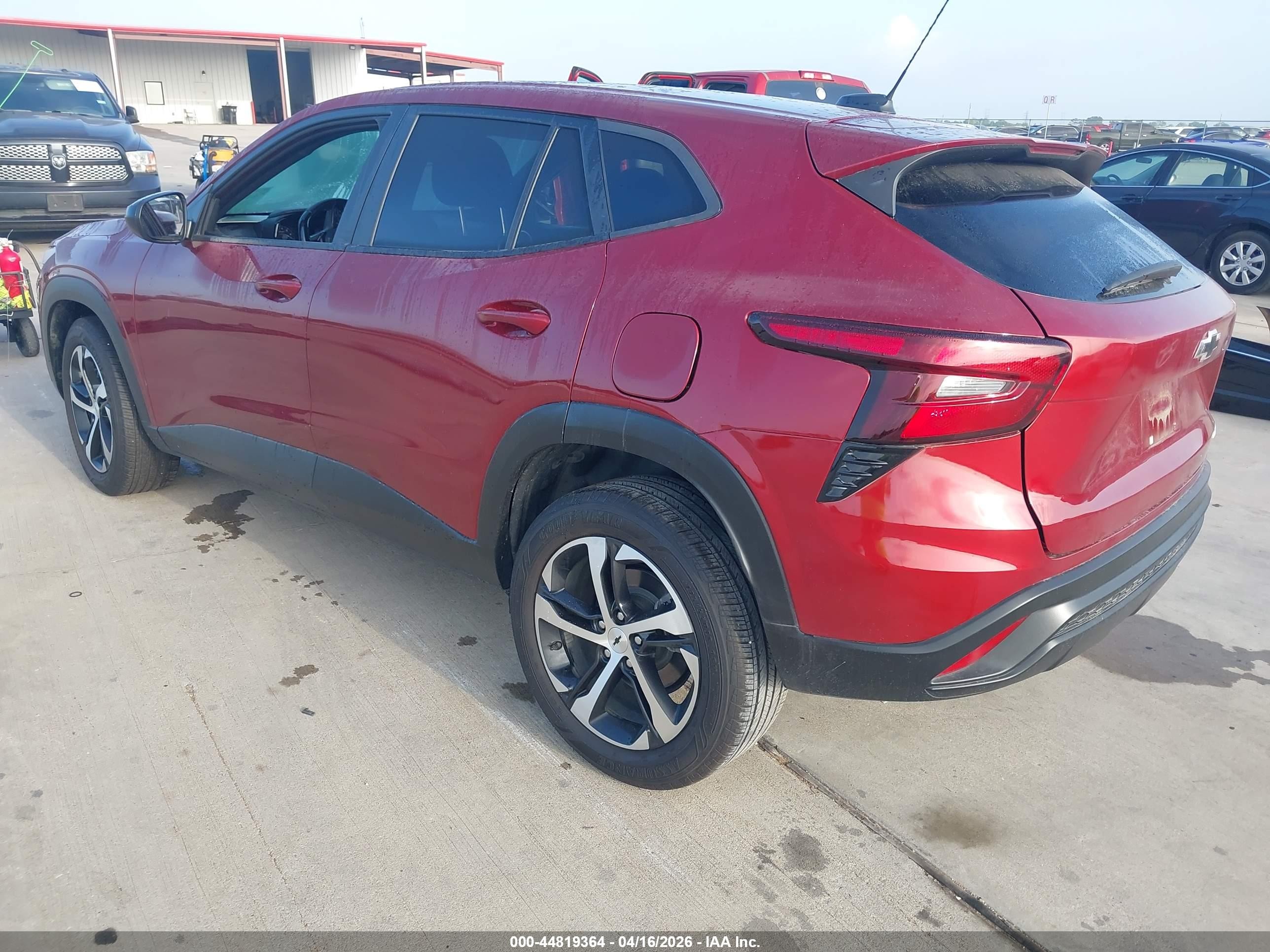 2025 Chevrolet Trax Fwd 1rs Red vin: KL77LGEP9SC014241
