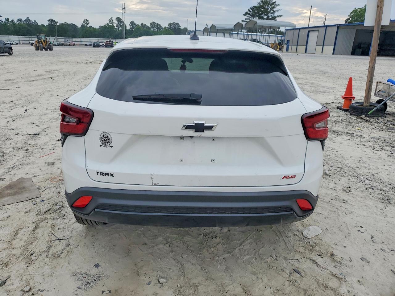 2025 Chevrolet Trax 1rs White vin: KL77LGEPXSC184060