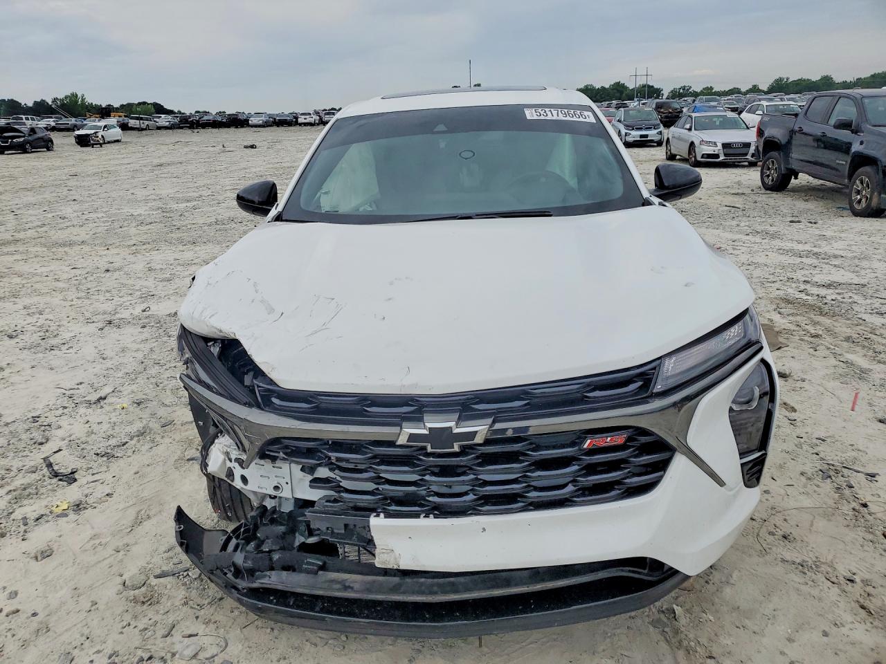 2025 Chevrolet Trax 1rs White vin: KL77LGEPXSC184060