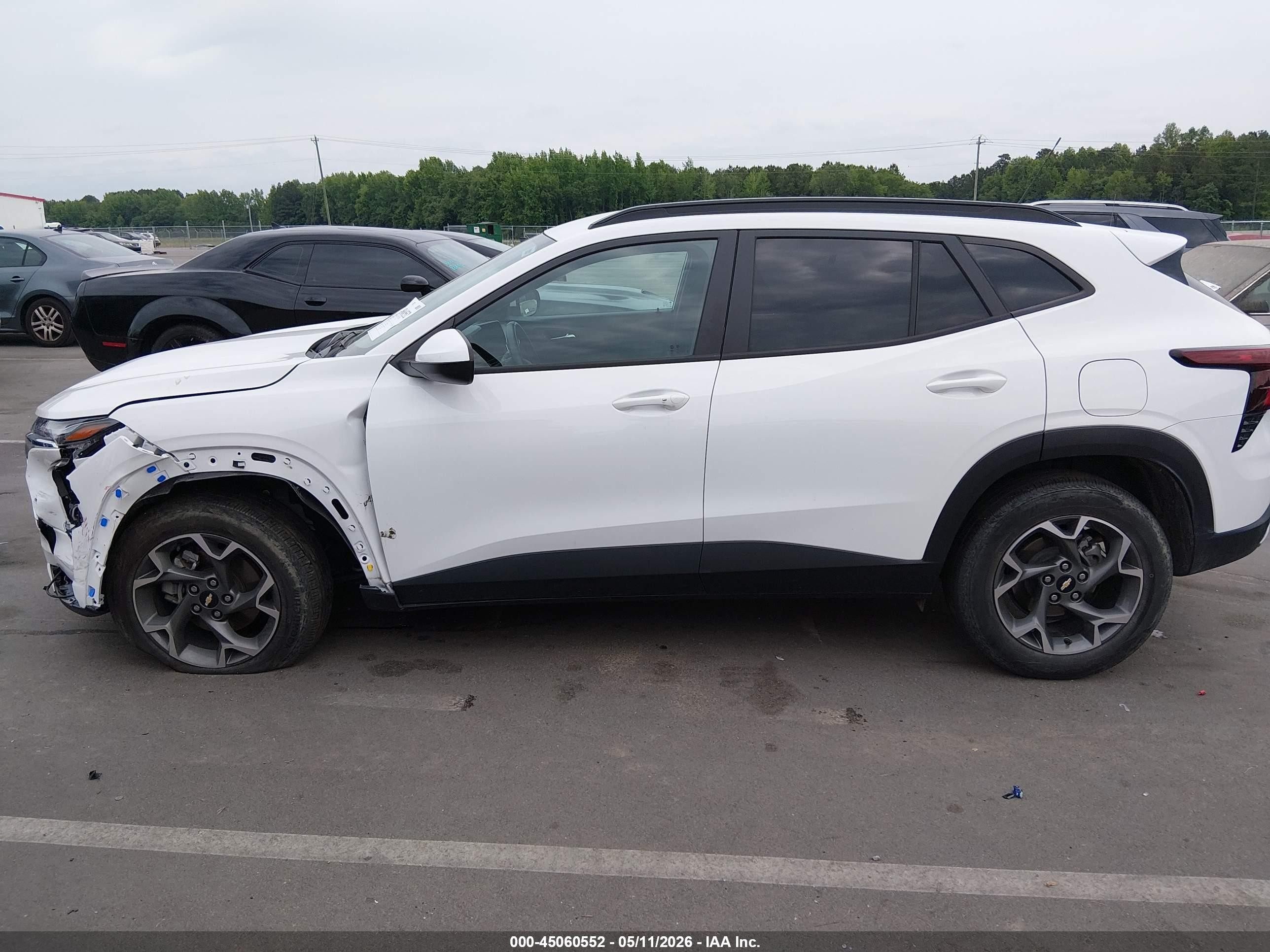 2024 Chevrolet Trax Fwd Lt White vin: KL77LHE24RC093371