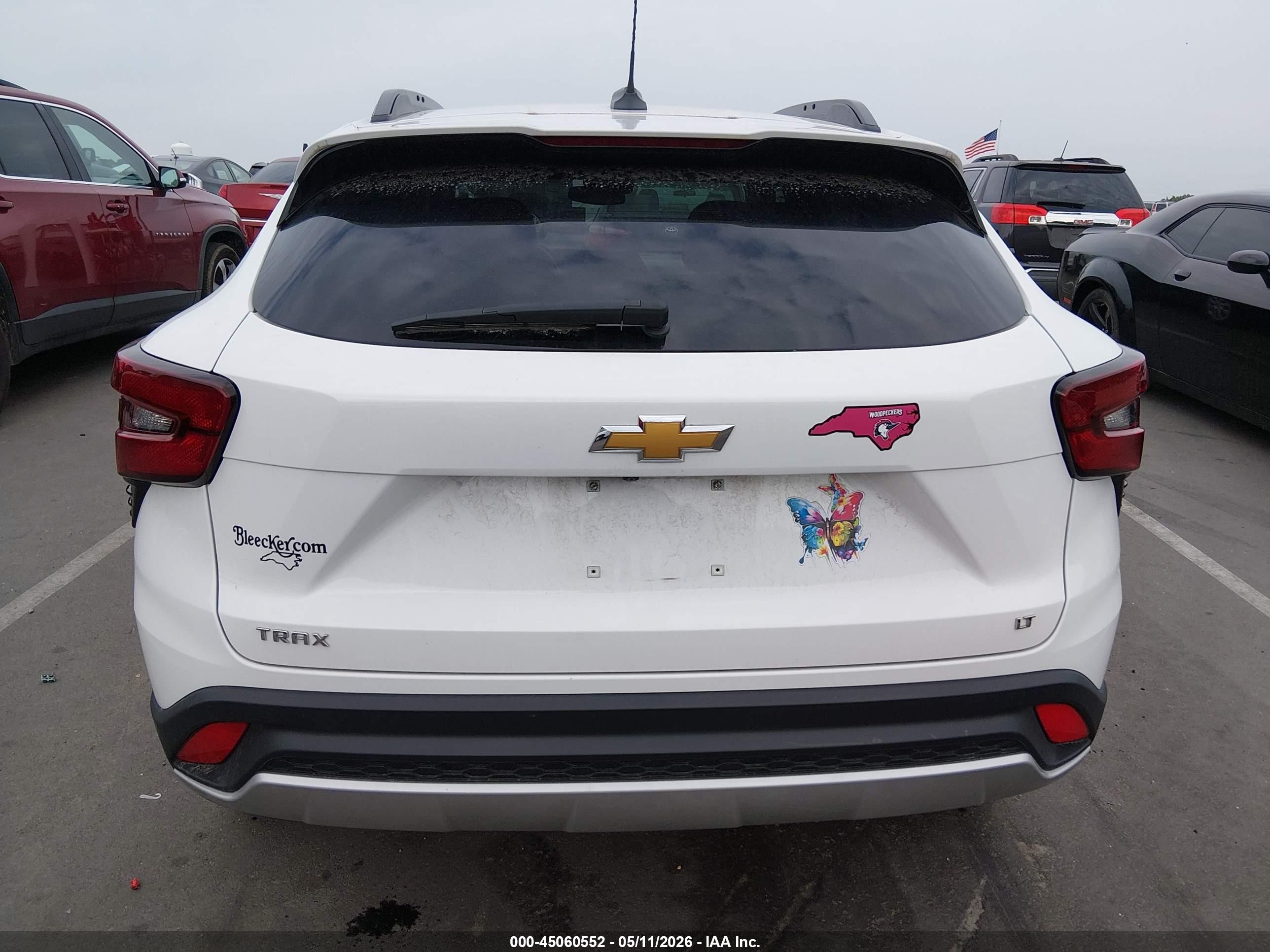 2024 Chevrolet Trax Fwd Lt White vin: KL77LHE24RC093371