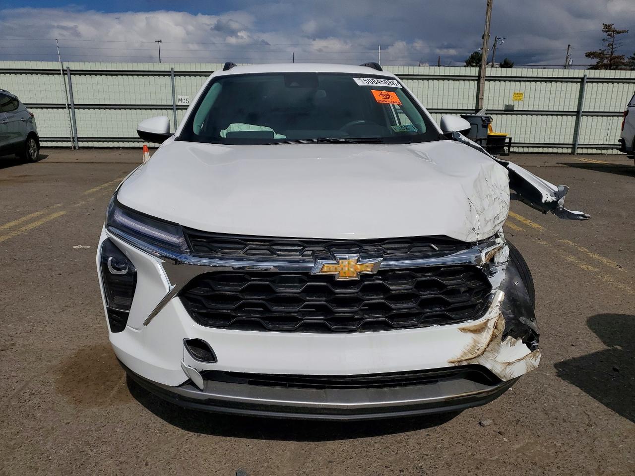 2024 Chevrolet Trax 1lt White vin: KL77LHE26RC131506