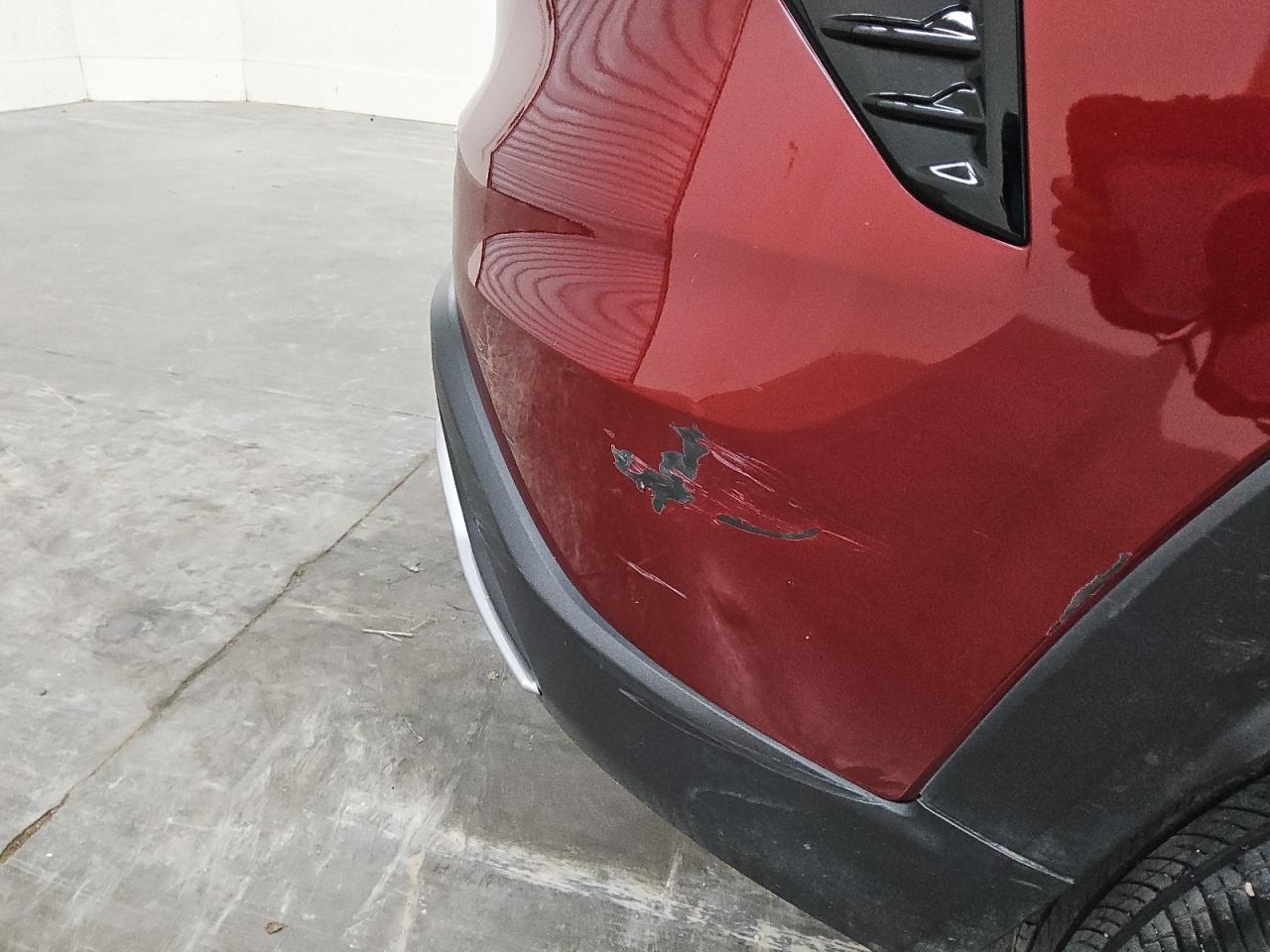 2025 Chevrolet Trax 1lt Red vin: KL77LHEP0SC215726 Damage: Rear Bumper Cover Upper, Gouged, 5 To 6 Inches