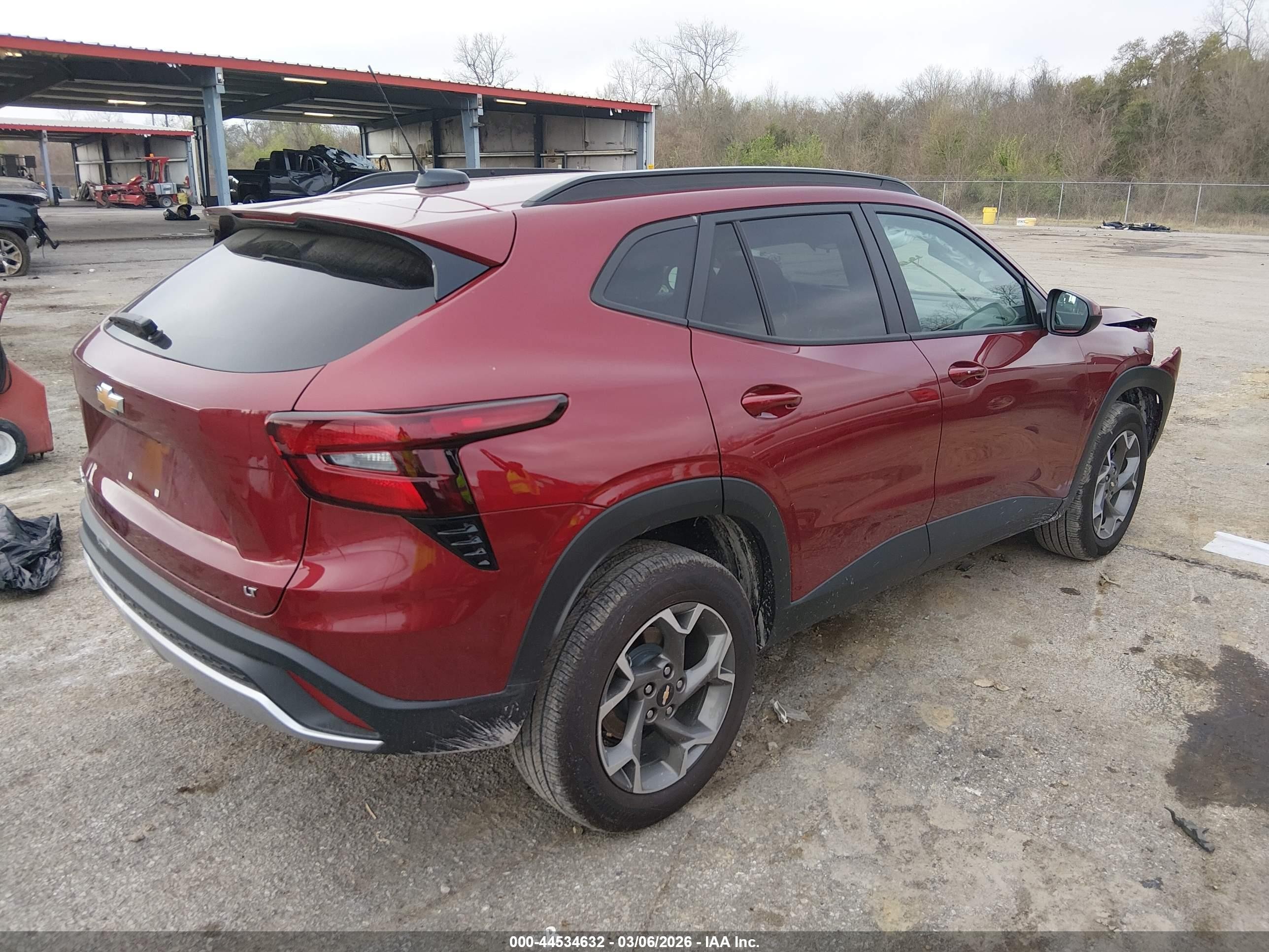 2025 Chevrolet Trax Fwd Lt Red vin: KL77LHEP0SC234776
