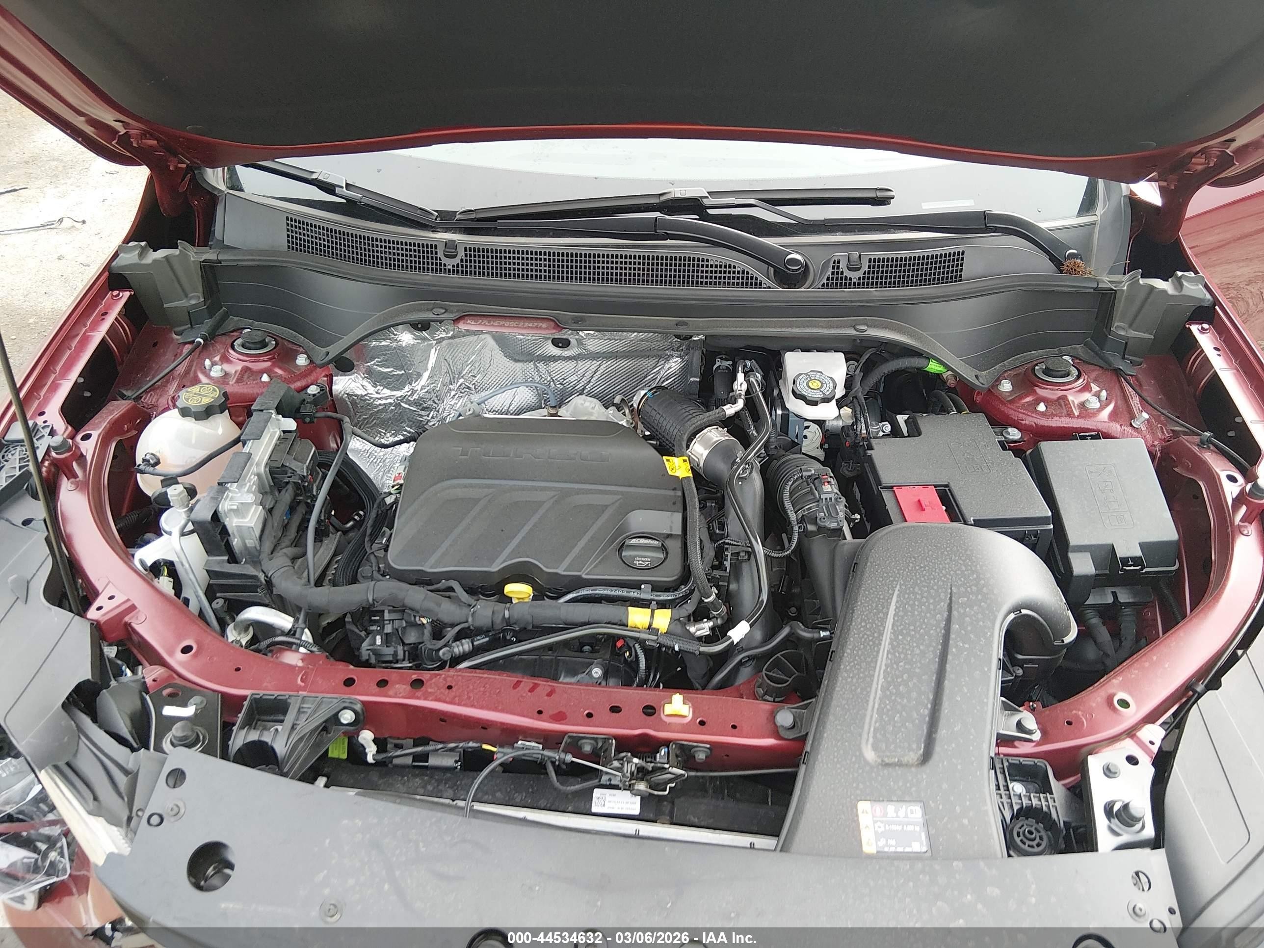 2025 Chevrolet Trax Fwd Lt Red vin: KL77LHEP0SC234776