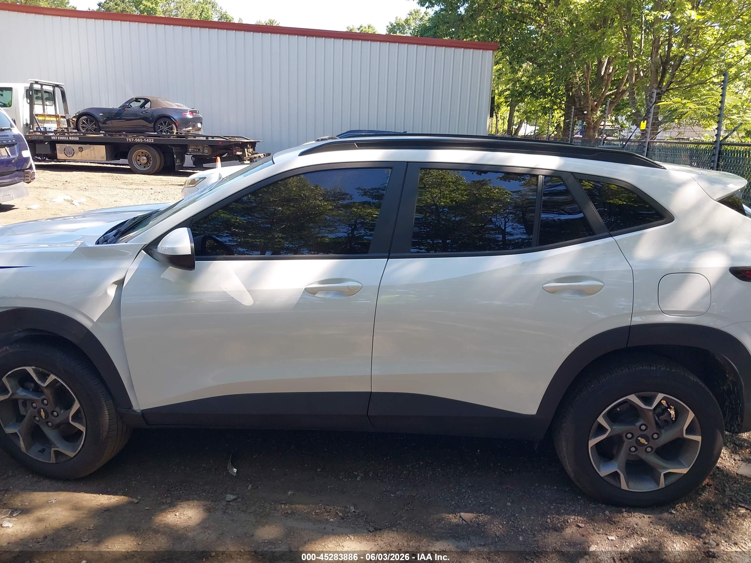 2025 Chevrolet Trax Fwd Lt White vin: KL77LHEP0SC257331