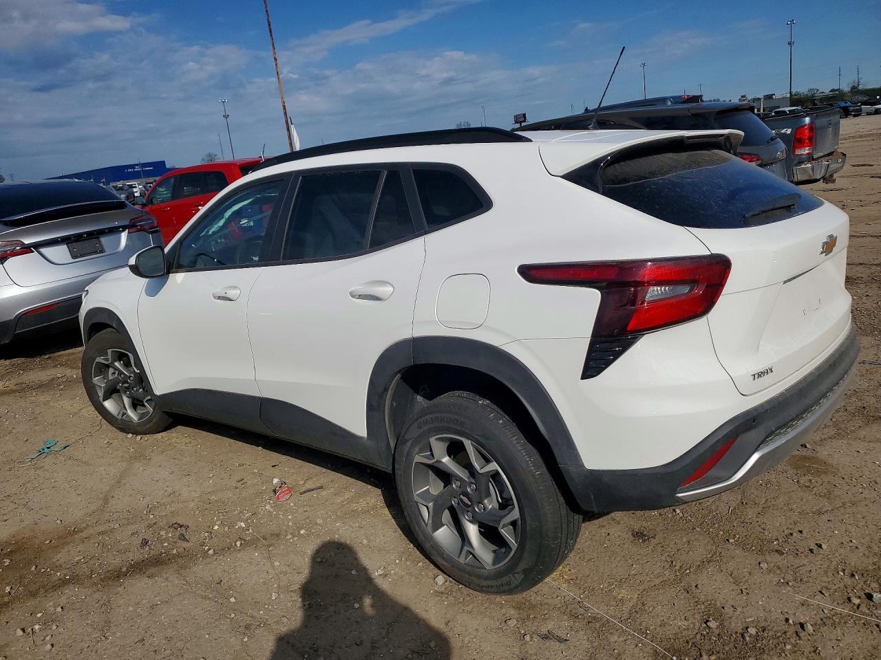 2025 Chevrolet Trax 1lt White vin: KL77LHEP0SC268376