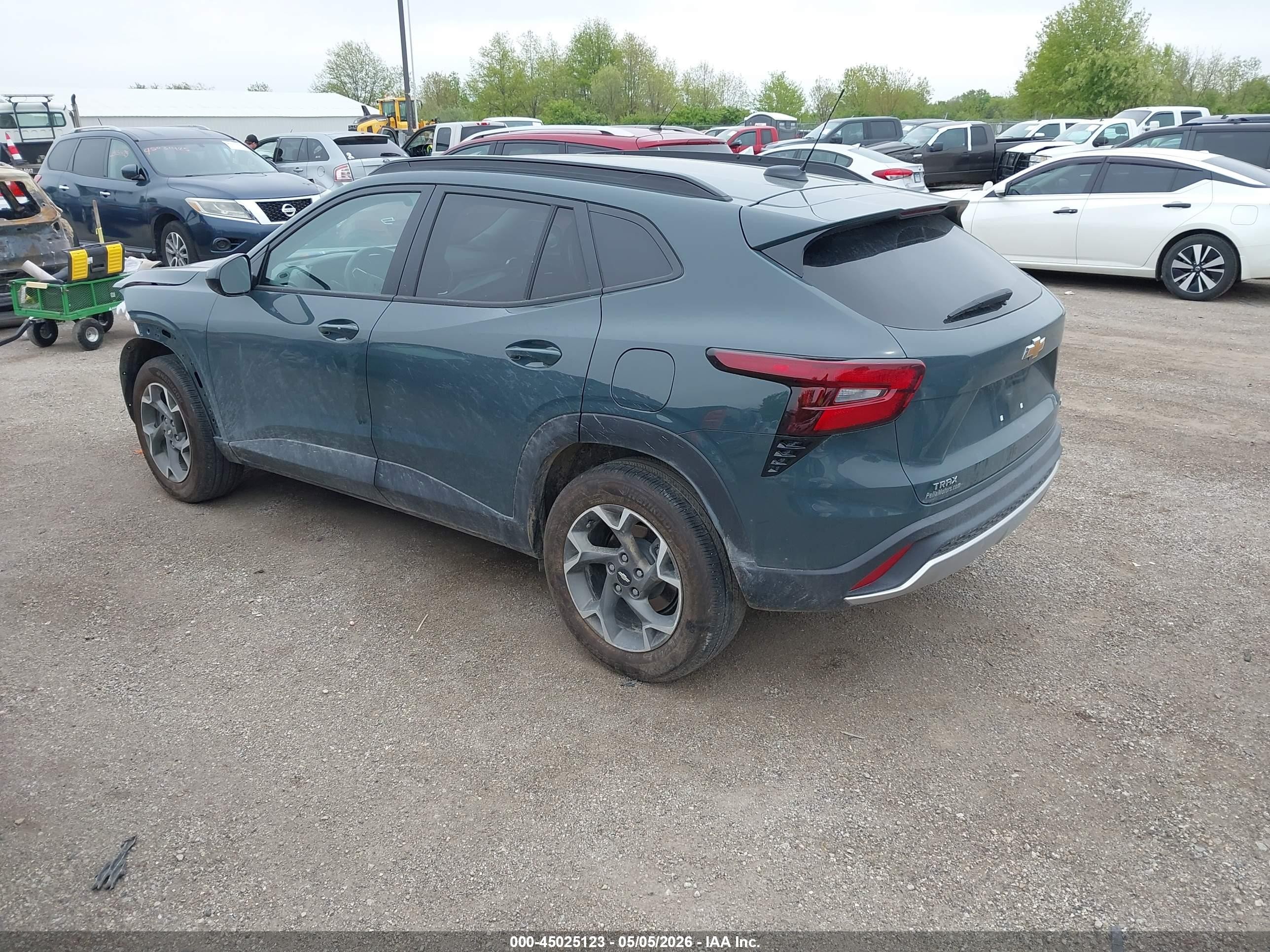2025 Chevrolet Trax Fwd Lt Black vin: KL77LHEP0SC293228