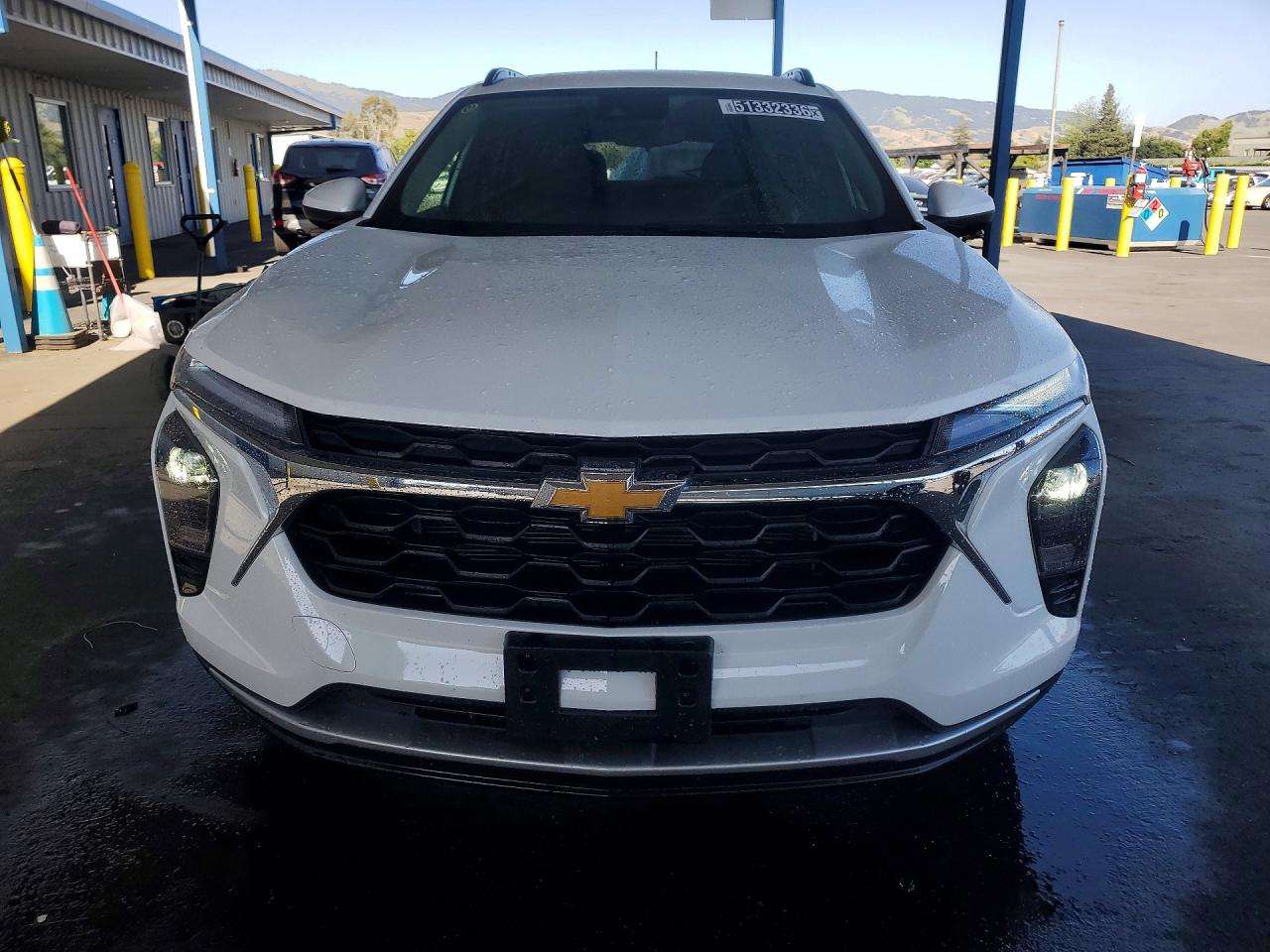 2025 Chevrolet Trax 1lt White vin: KL77LHEP1SC331615