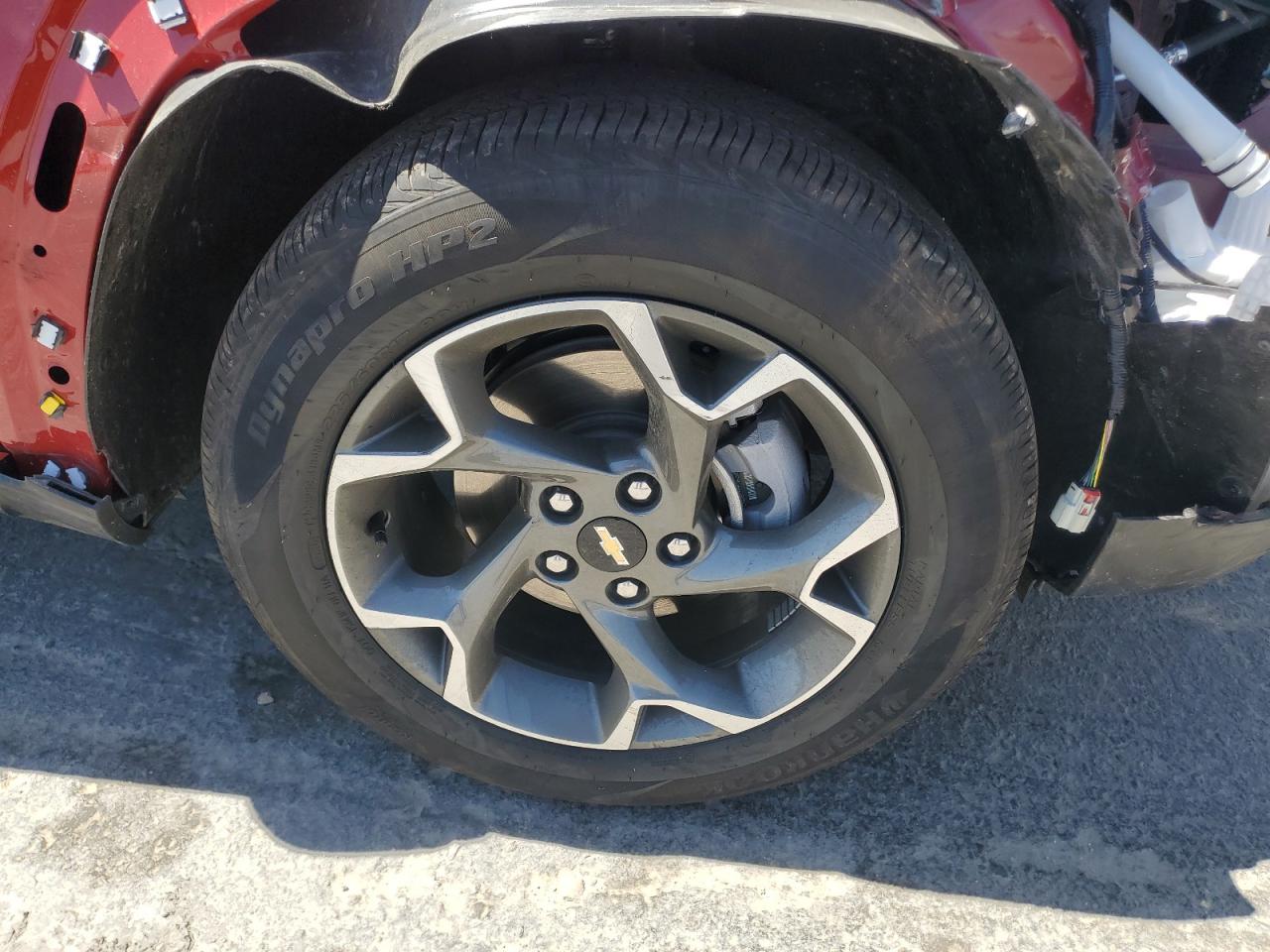 2026 Chevrolet Trax 1lt Red vin: KL77LHEP1TC137605 Damage: Right Front Wheel, Curb Rash, 6 To 7 Inches