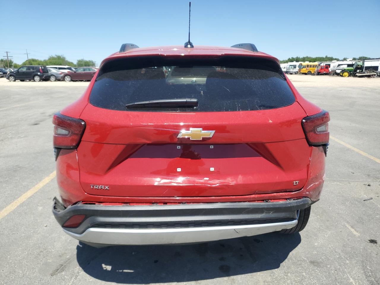 2026 Chevrolet Trax 1lt Red vin: KL77LHEP1TC137605 Damage: Lift Gate, Dent(S) W/ Paint Dmg, 6 To 7 Inches