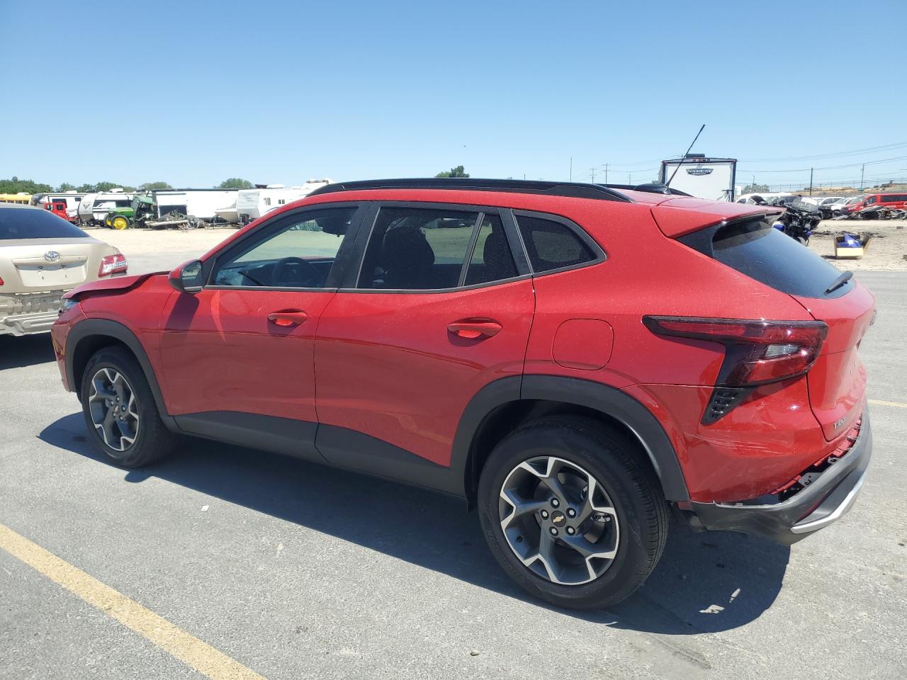 2026 Chevrolet Trax 1lt Red vin: KL77LHEP1TC137605 Damage: Rear Bumper, Broken, Replacement Required
