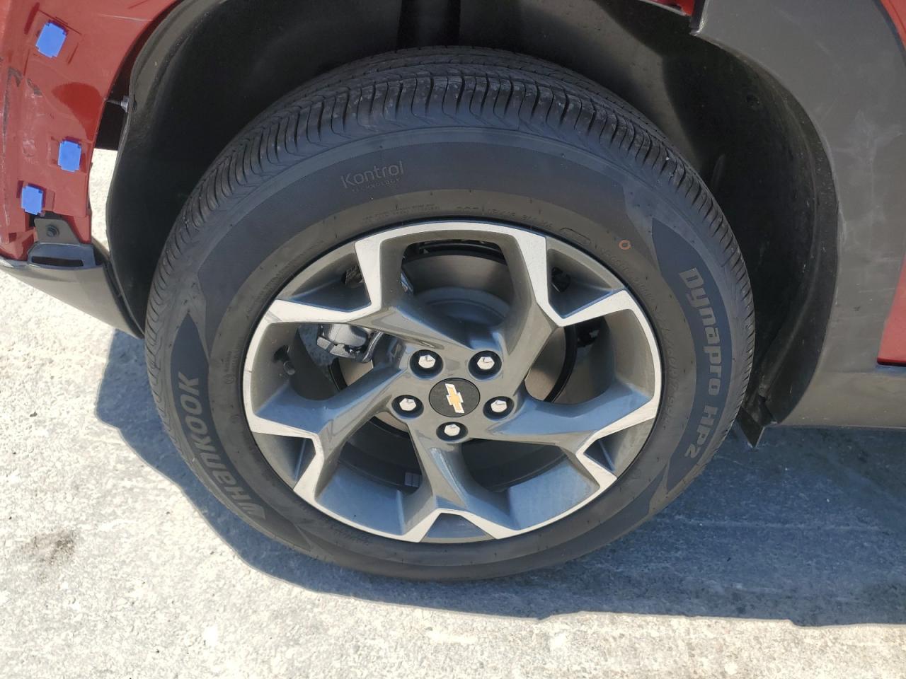 2026 Chevrolet Trax 1lt Red vin: KL77LHEP1TC137605 Damage: Right Rear Wheel, Curb Rash, 4 To 5 Inches