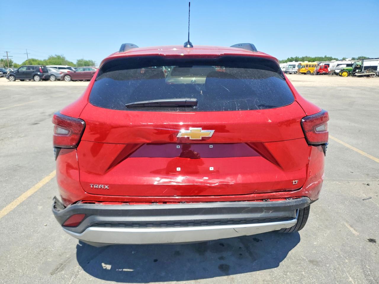 2026 Chevrolet Trax 1lt Red vin: KL77LHEP1TC137605