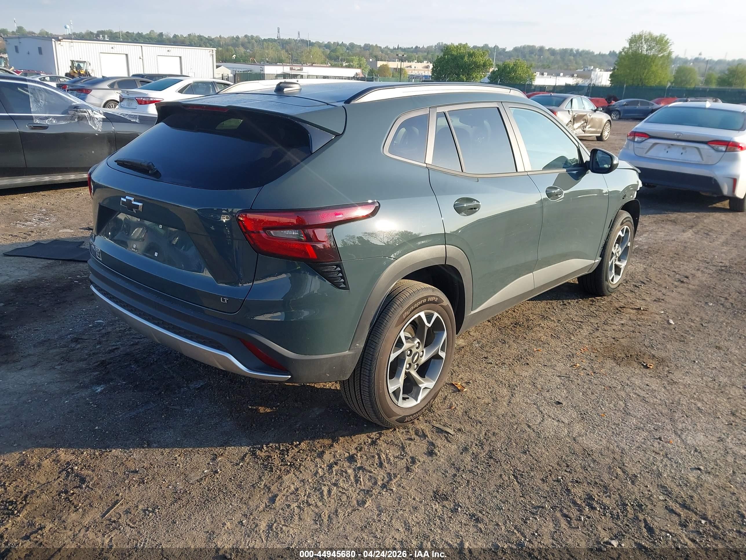 2025 Chevrolet Trax Fwd Lt Green vin: KL77LHEP3SC287259
