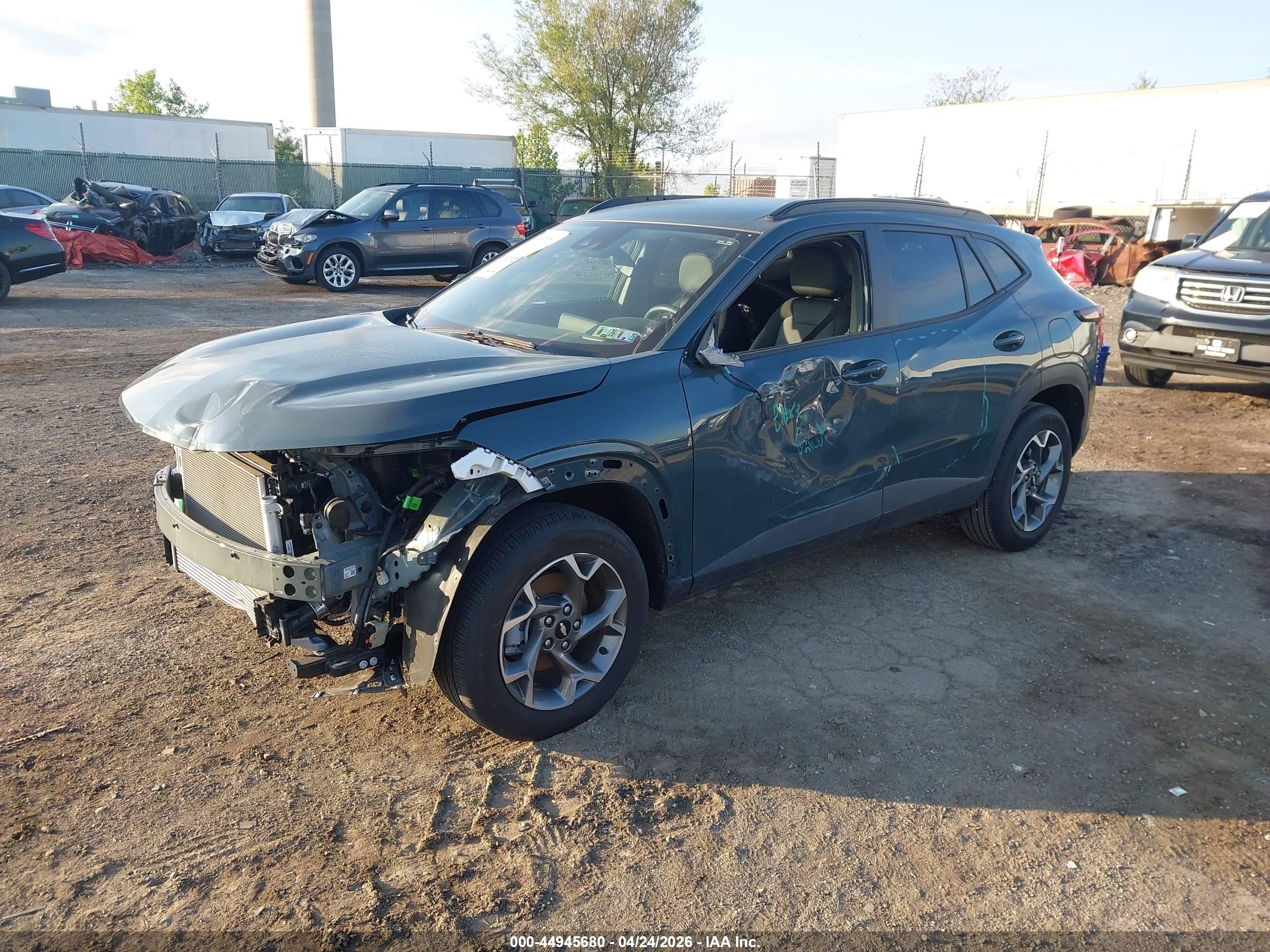 2025 Chevrolet Trax Fwd Lt Green vin: KL77LHEP3SC287259