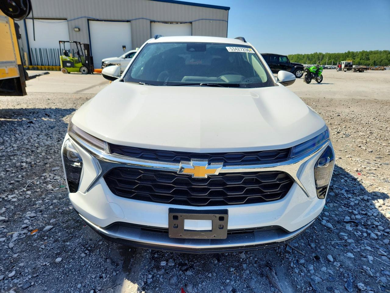 2025 Chevrolet Trax 1lt White vin: KL77LHEP5SC097219