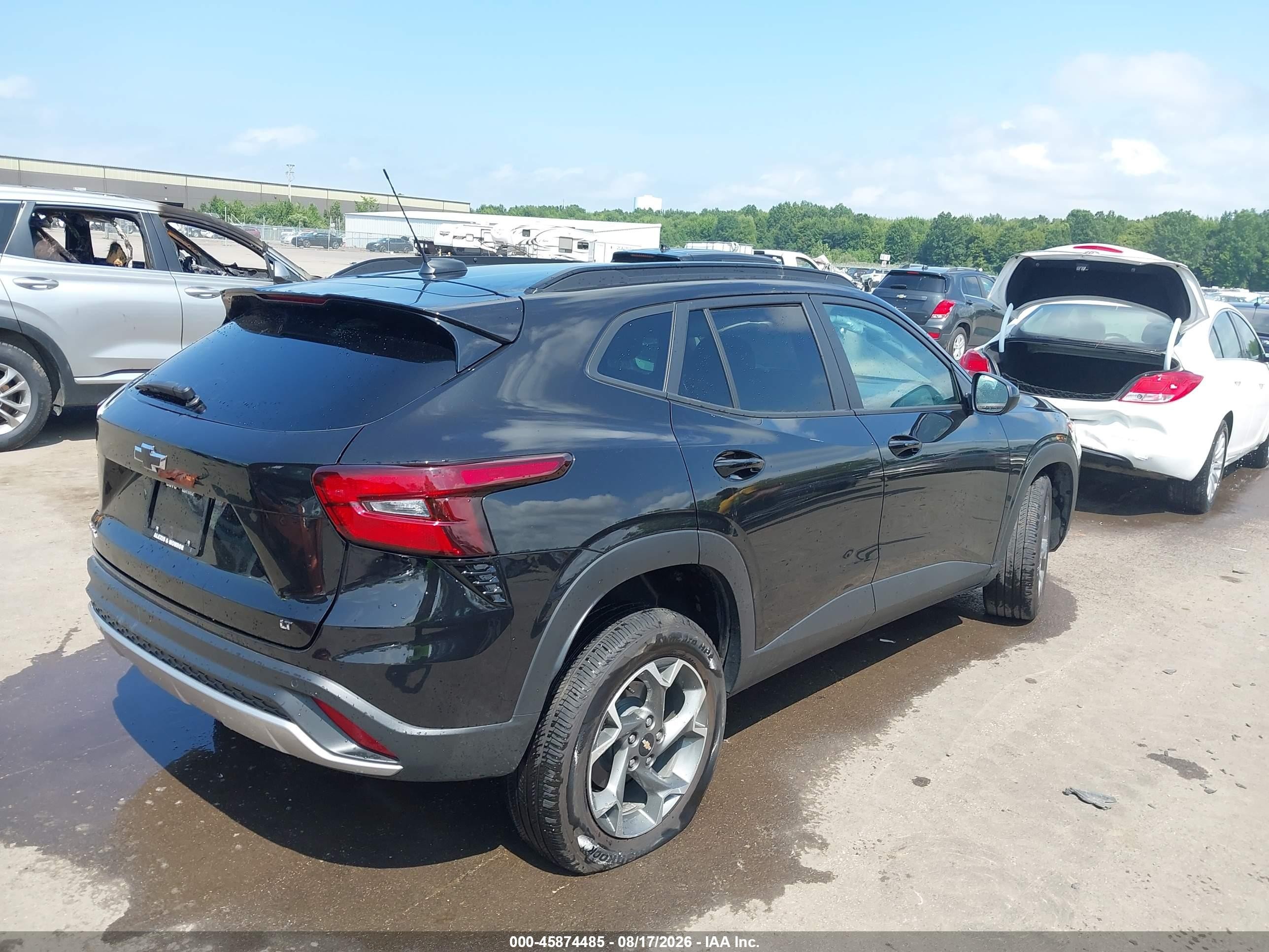 2025 Chevrolet Trax Fwd Lt Black vin: KL77LHEP5SC208352