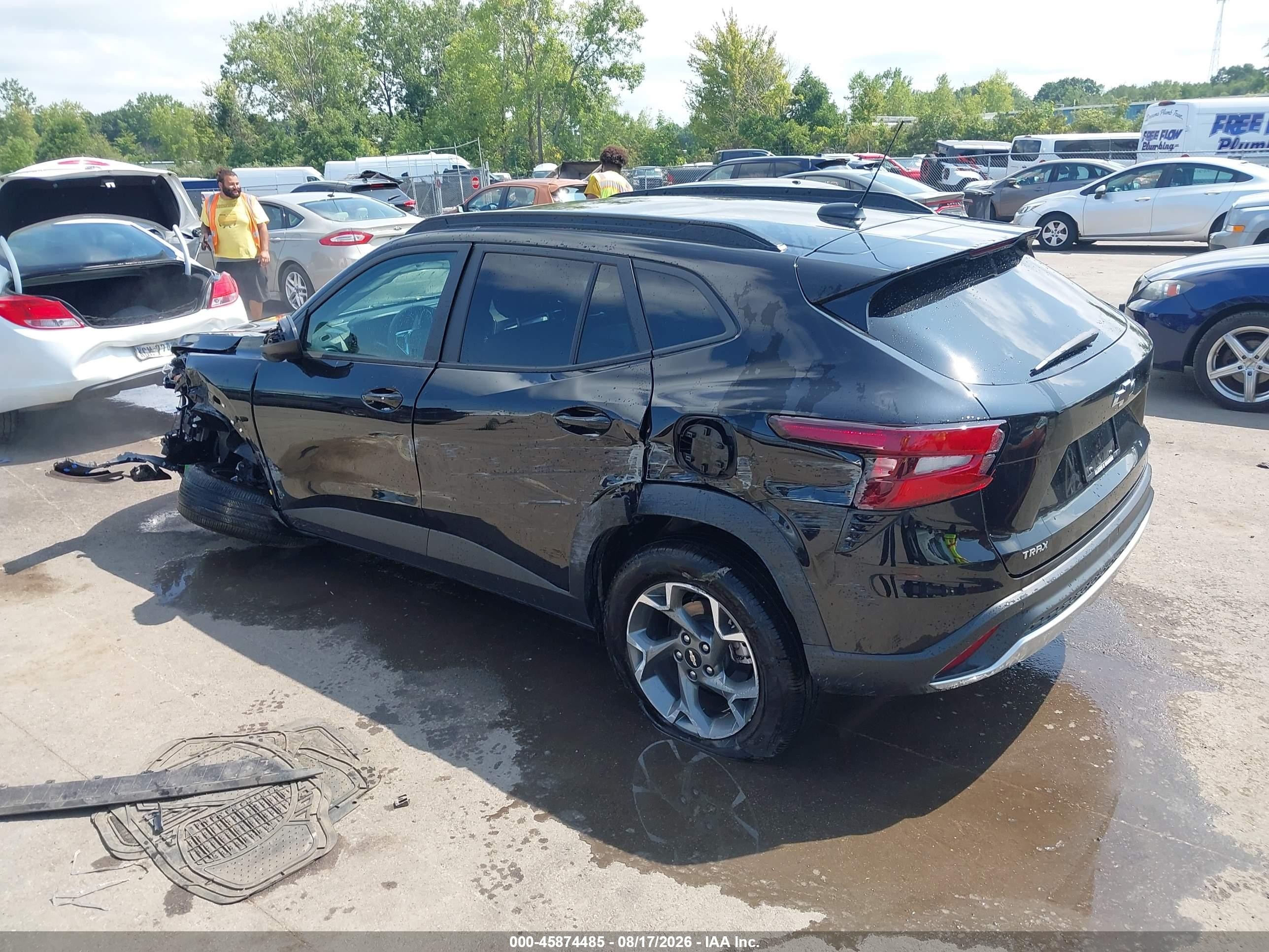 2025 Chevrolet Trax Fwd Lt Black vin: KL77LHEP5SC208352
