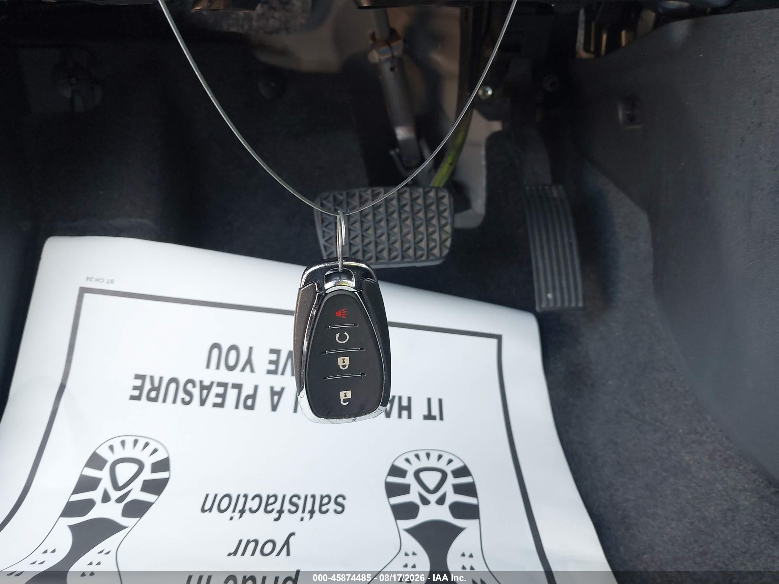 2025 Chevrolet Trax Fwd Lt Black vin: KL77LHEP5SC208352