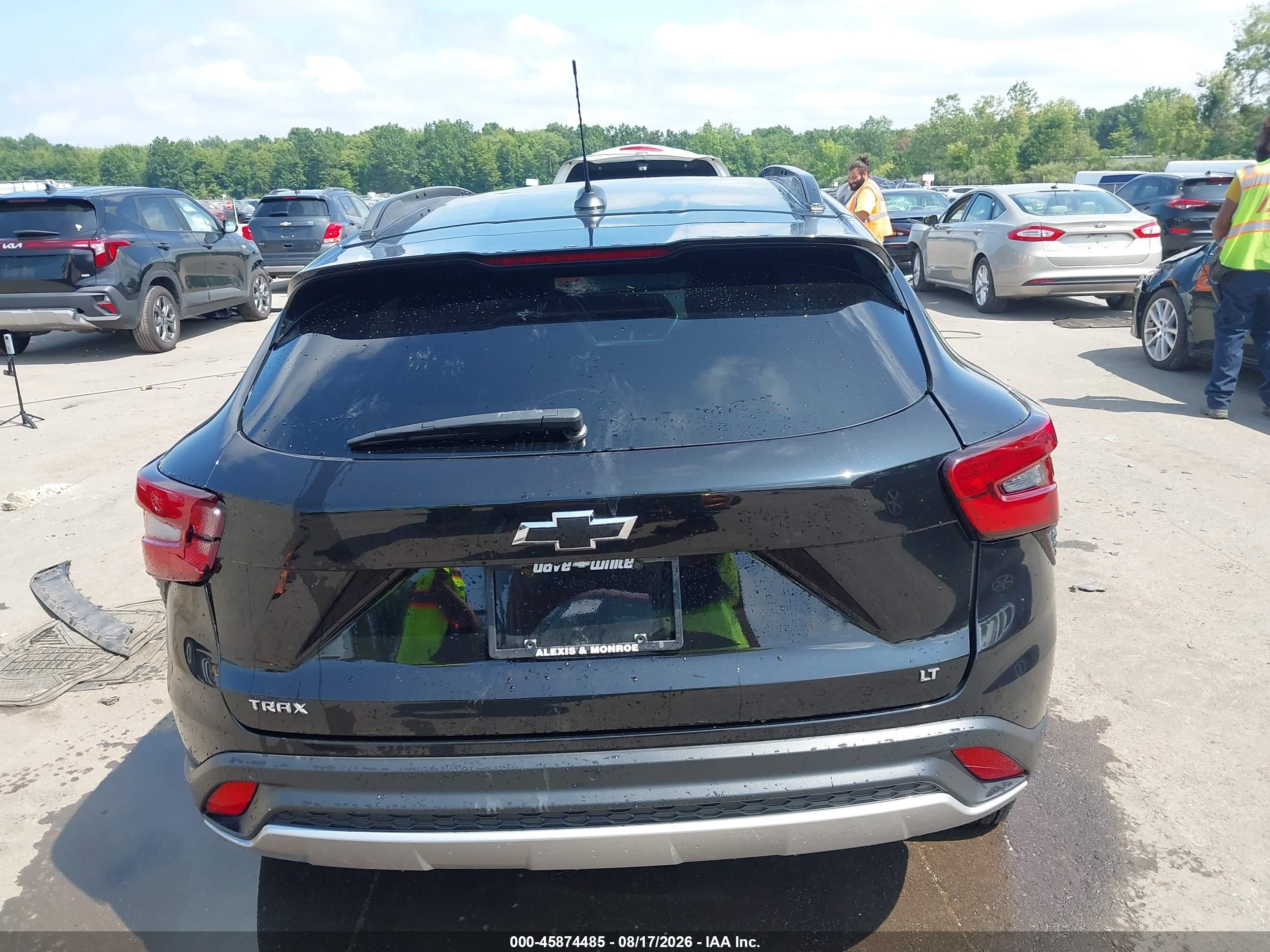 2025 Chevrolet Trax Fwd Lt Black vin: KL77LHEP5SC208352