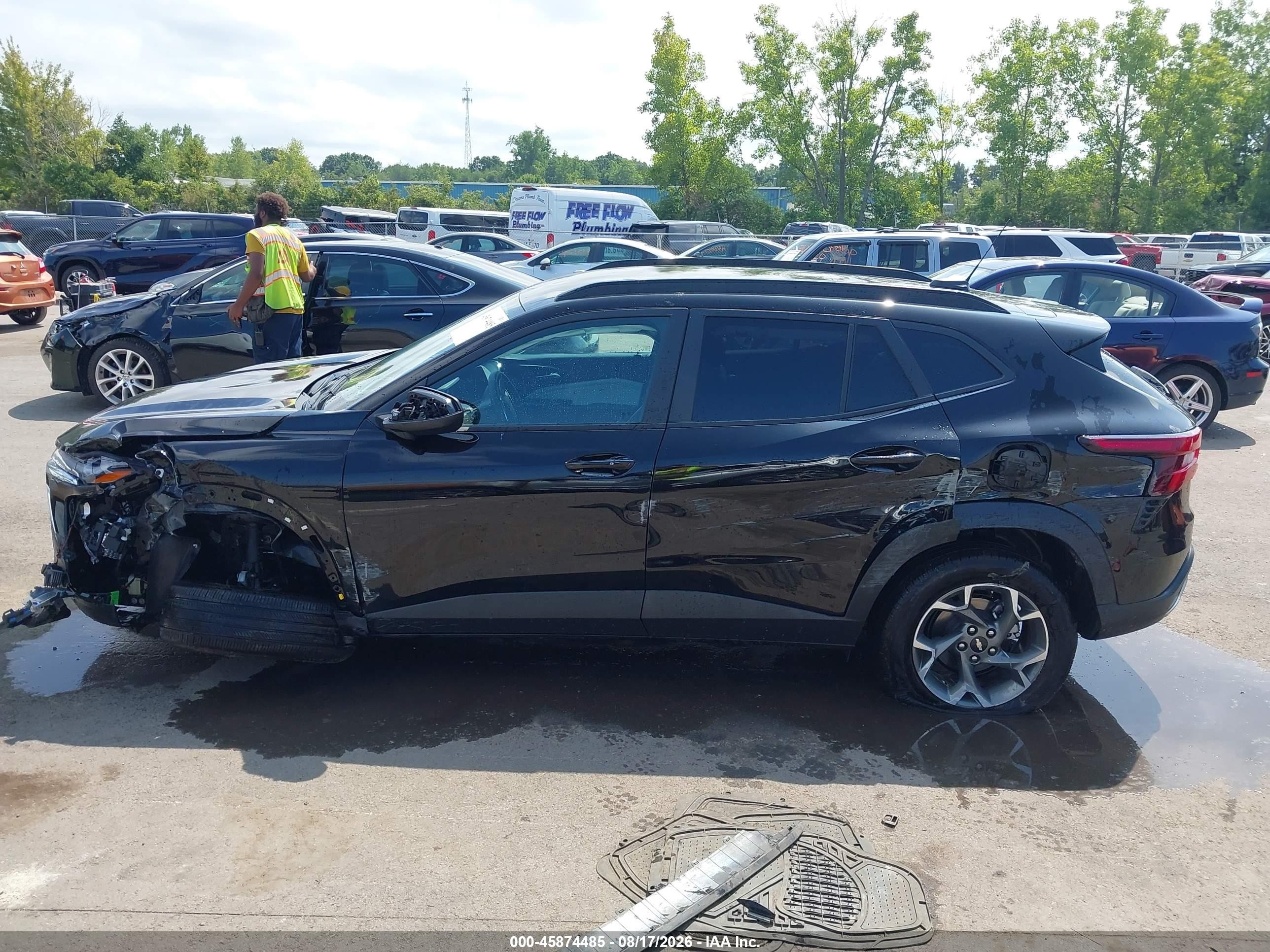 2025 Chevrolet Trax Fwd Lt Black vin: KL77LHEP5SC208352