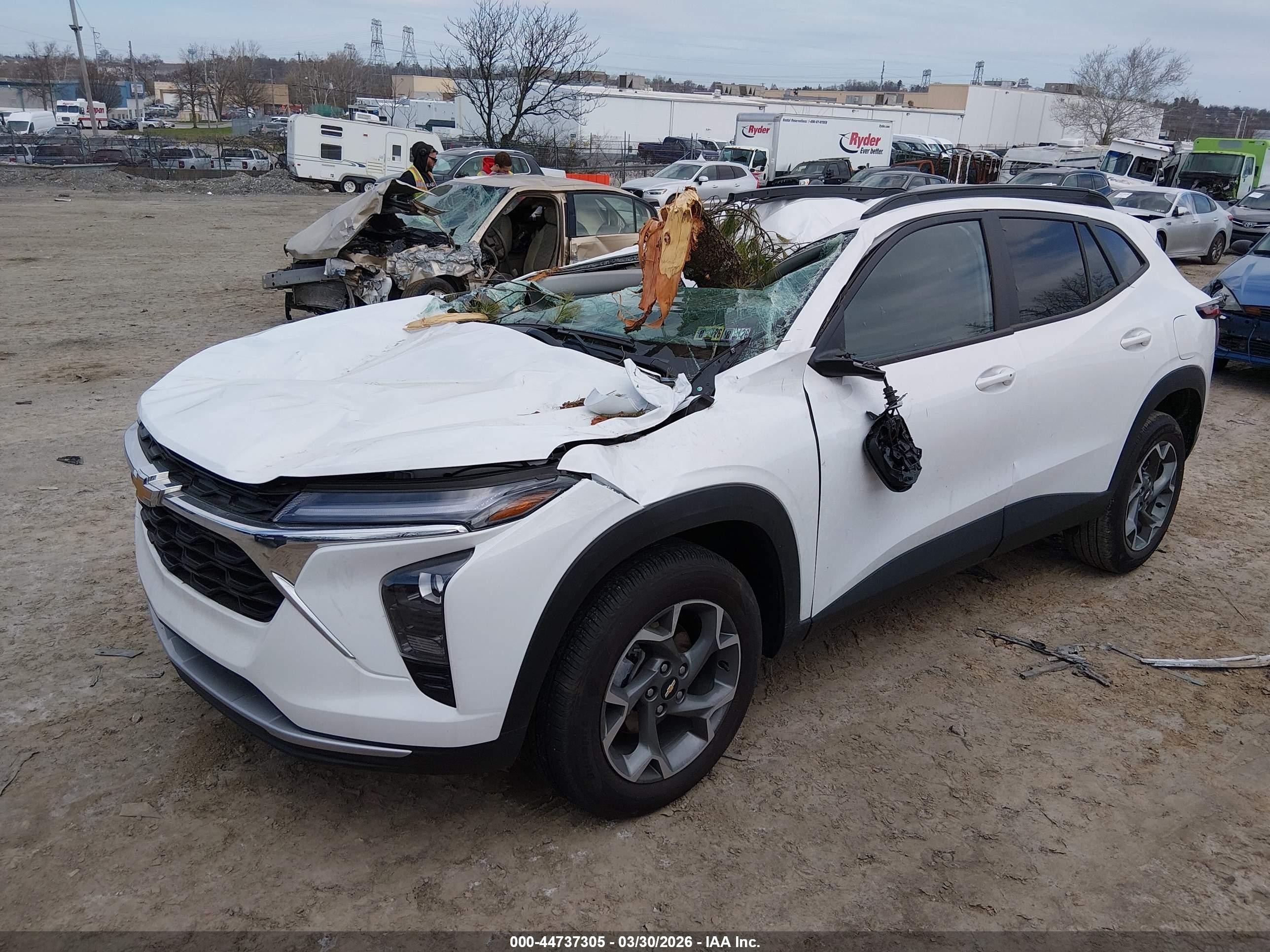 2025 Chevrolet Trax Fwd Lt White vin: KL77LHEP5SC264341