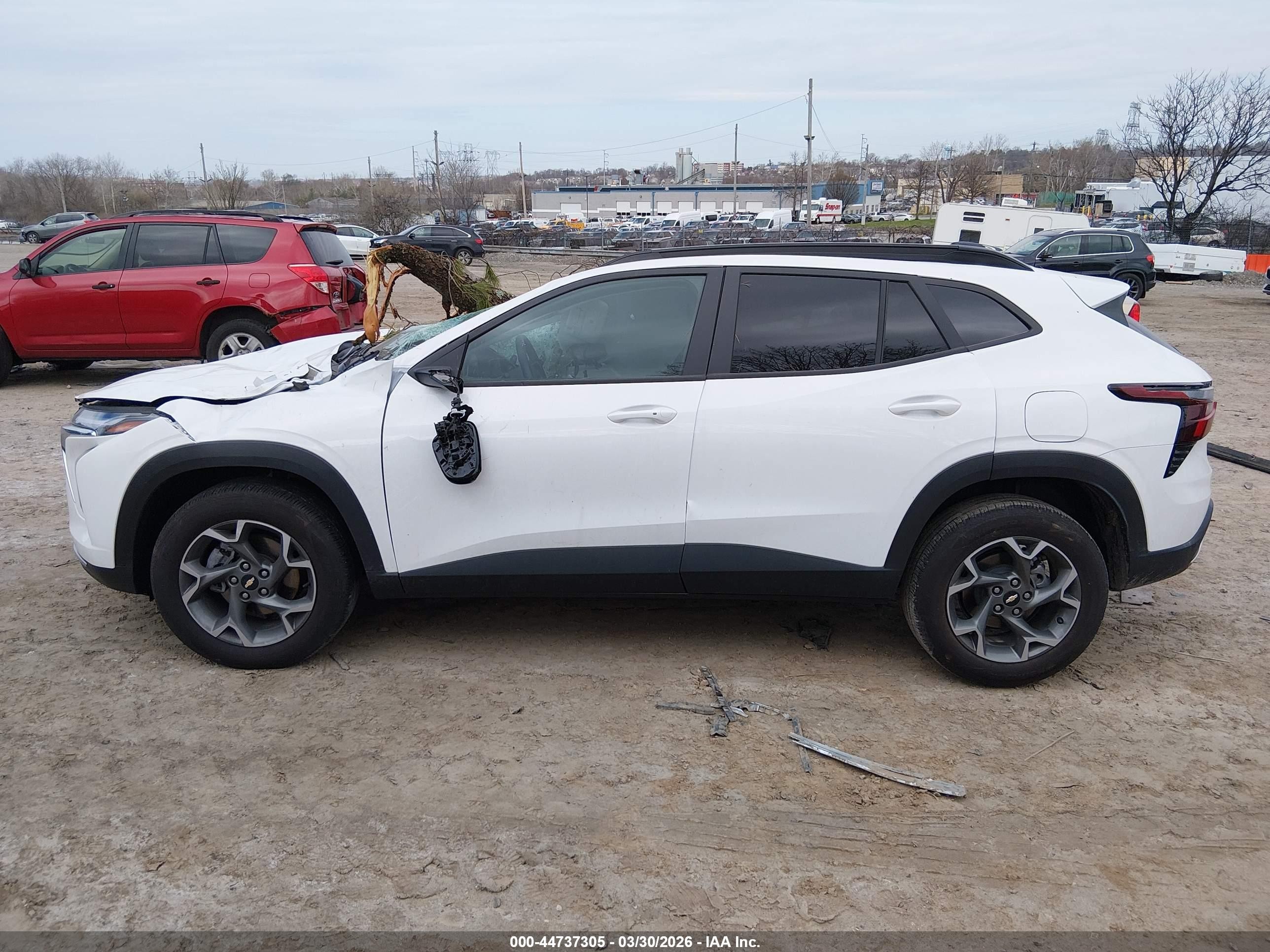 2025 Chevrolet Trax Fwd Lt White vin: KL77LHEP5SC264341