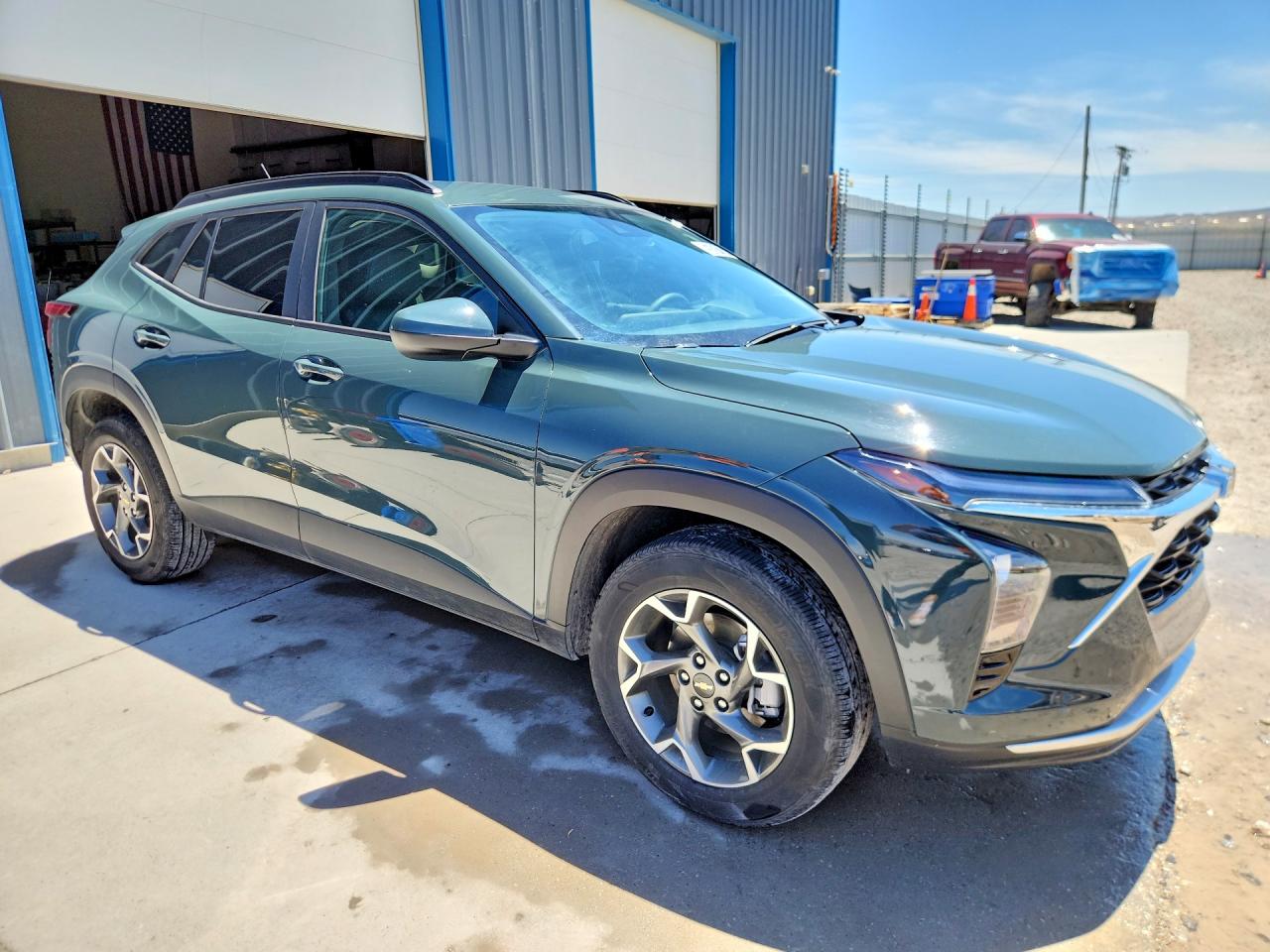 2025 Chevrolet Trax 1lt Green vin: KL77LHEP5SC271905