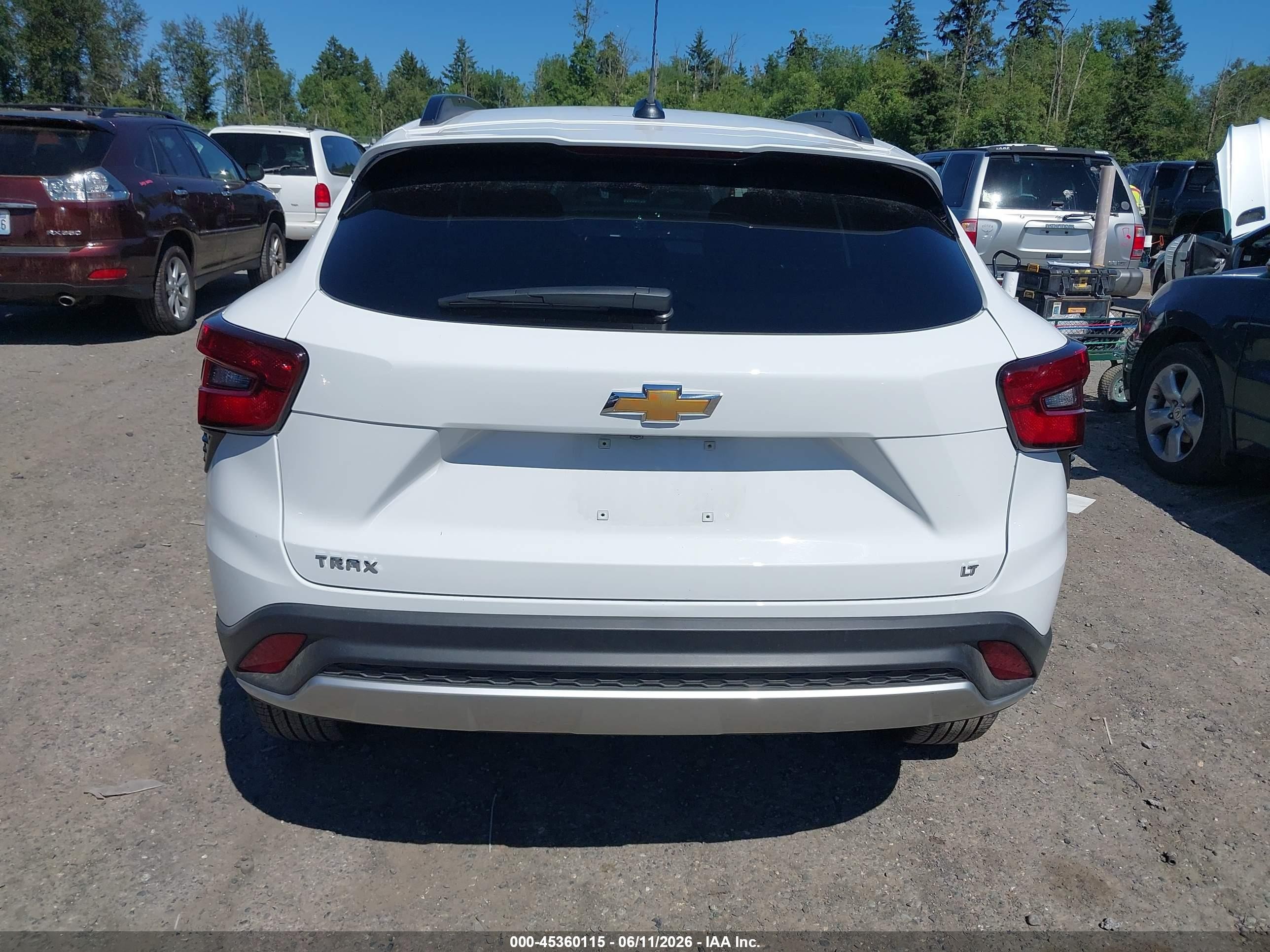 2026 Chevrolet Trax Fwd Lt White vin: KL77LHEP6TC023941