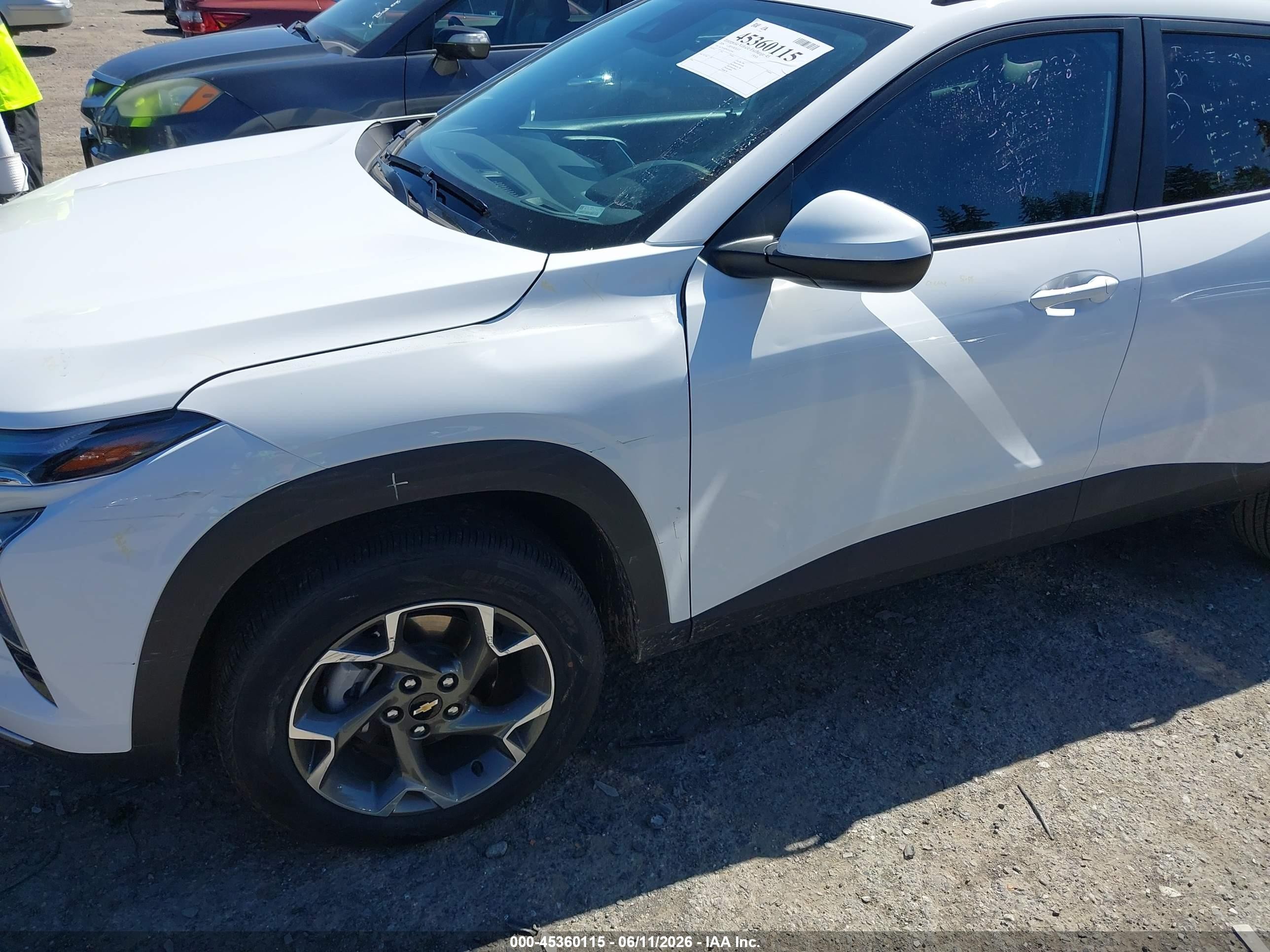 2026 Chevrolet Trax Fwd Lt White vin: KL77LHEP6TC023941