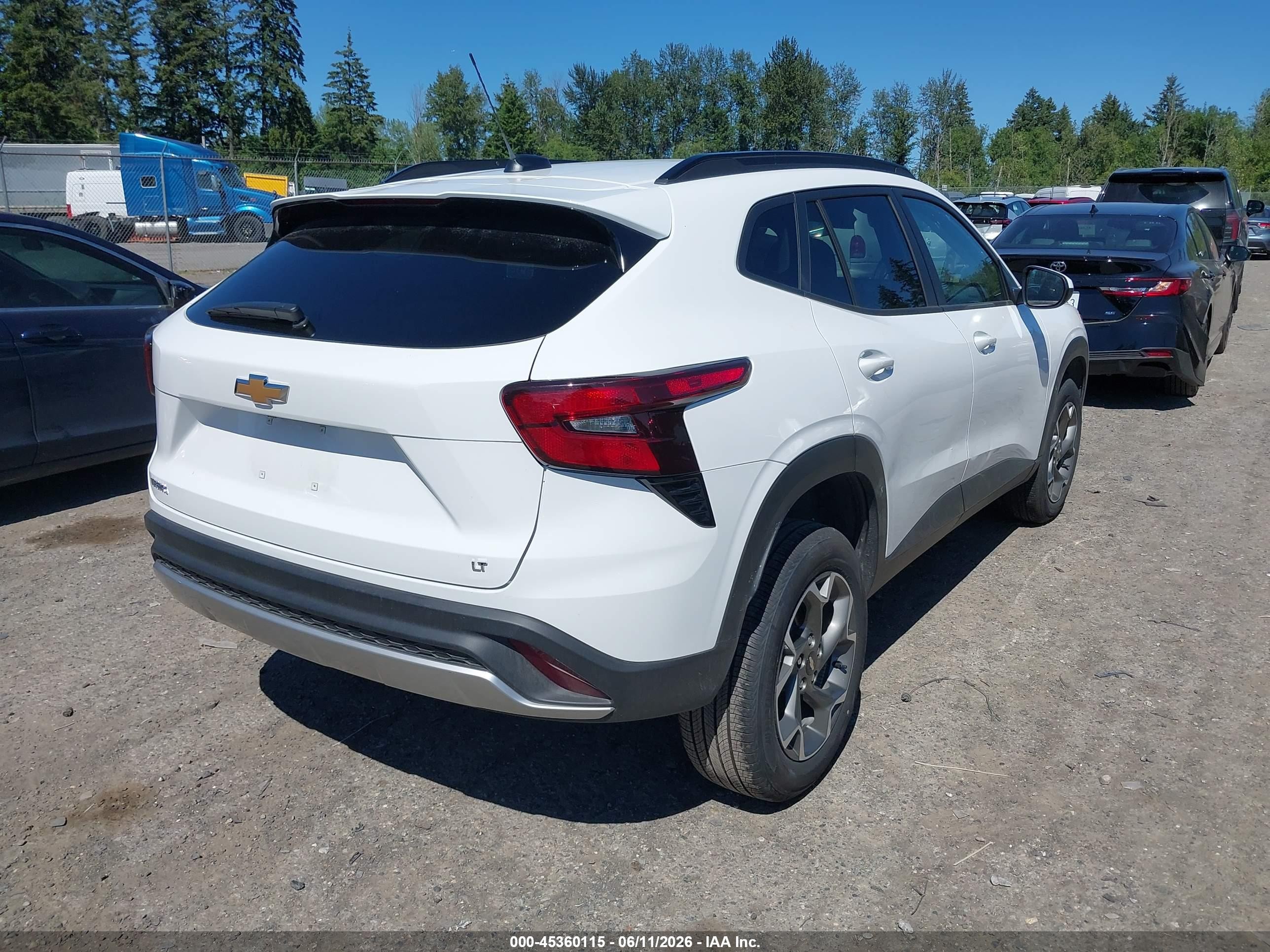 2026 Chevrolet Trax Fwd Lt White vin: KL77LHEP6TC023941