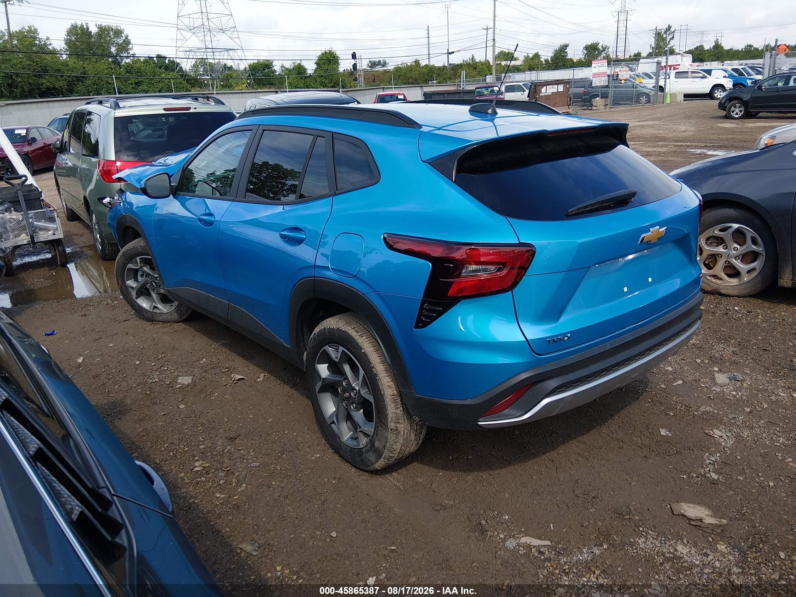2026 Chevrolet Trax Fwd Lt Blue vin: KL77LHEP6TC113817