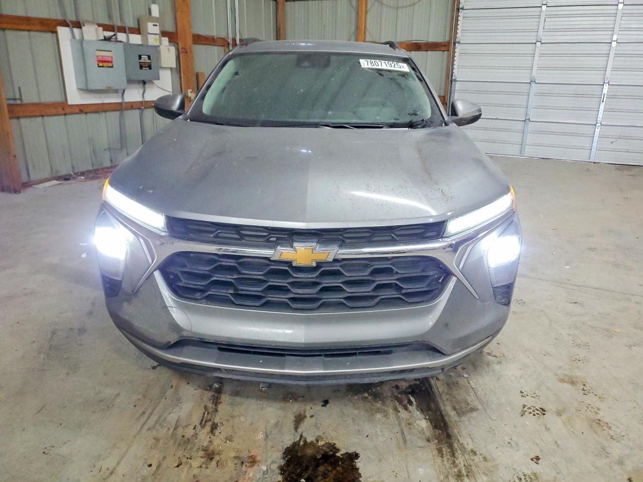 2025 Chevrolet Trax 1lt Gray vin: KL77LHEP7SC081460