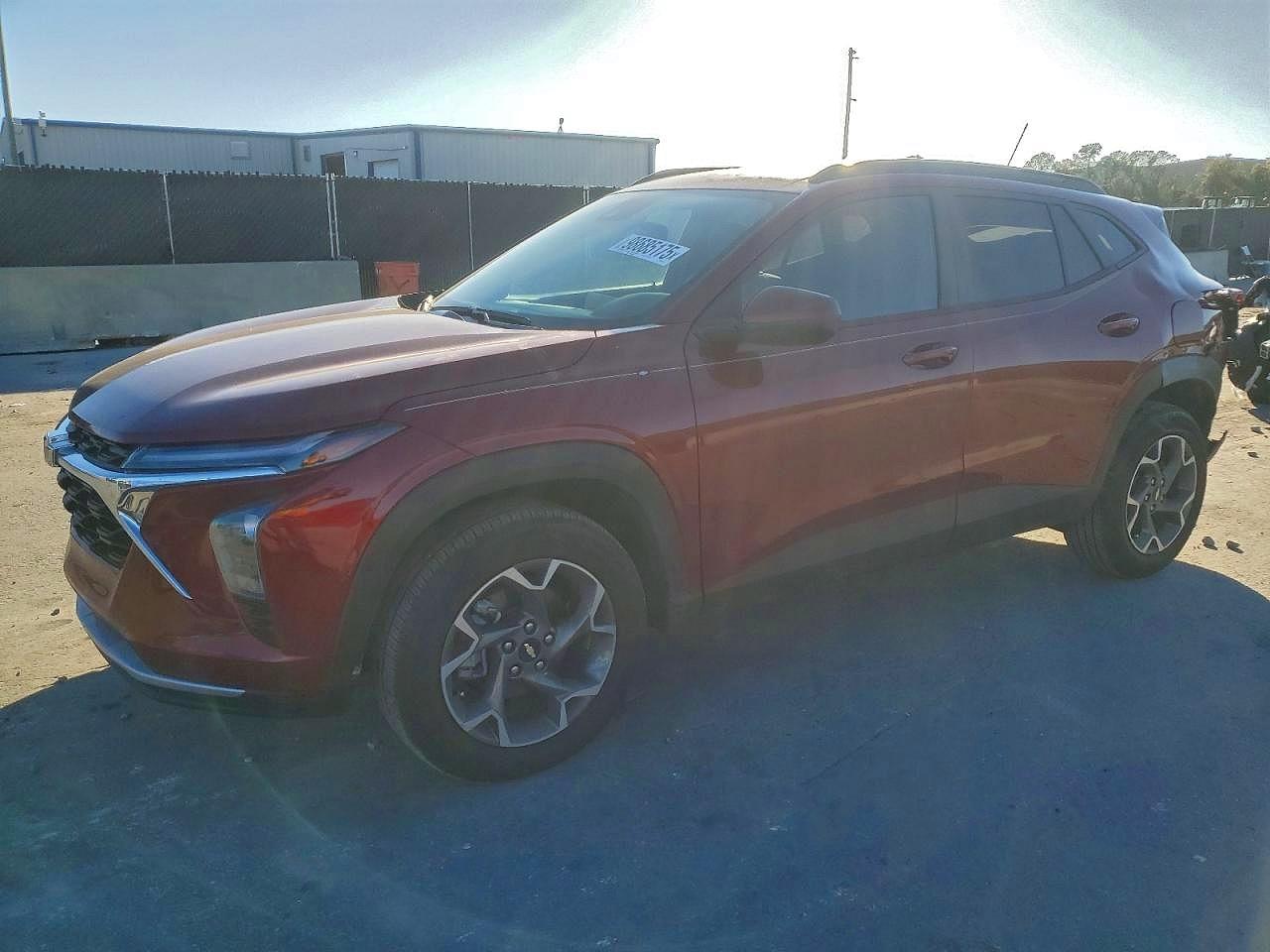 2025 Chevrolet Trax 1lt Red vin: KL77LHEP7SC301504