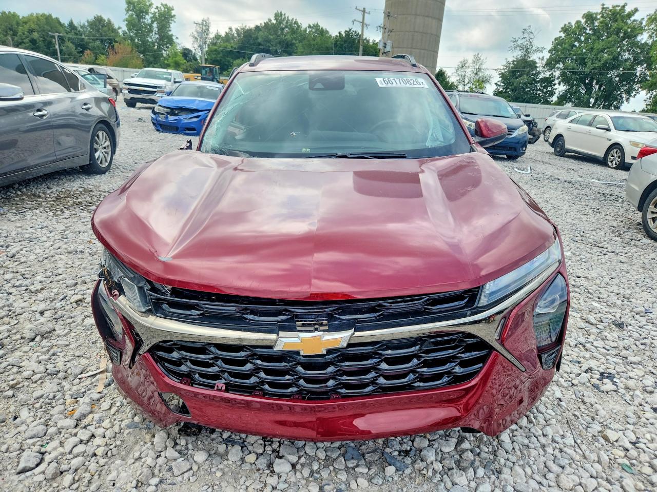 2025 Chevrolet Trax 1lt Red vin: KL77LHEPXSC160914