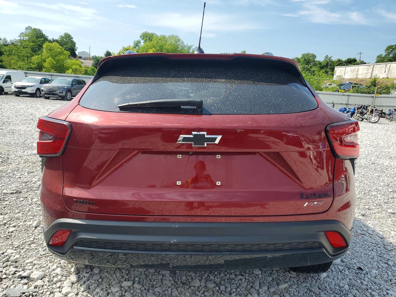 2024 Chevrolet Trax 2rs Red vin: KL77LJE23RC017082