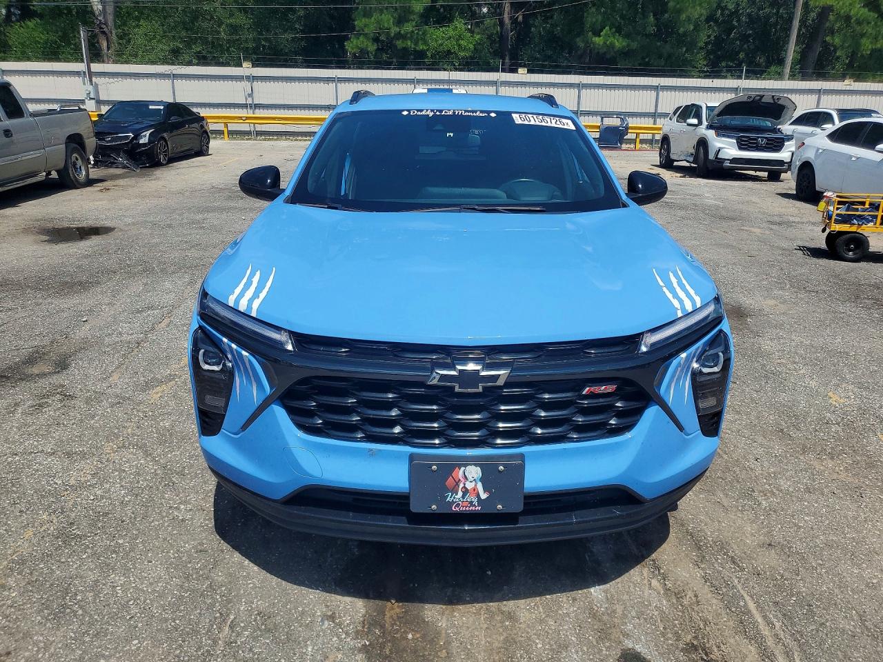 2024 Chevrolet Trax 2rs Blue vin: KL77LJE24RC038362