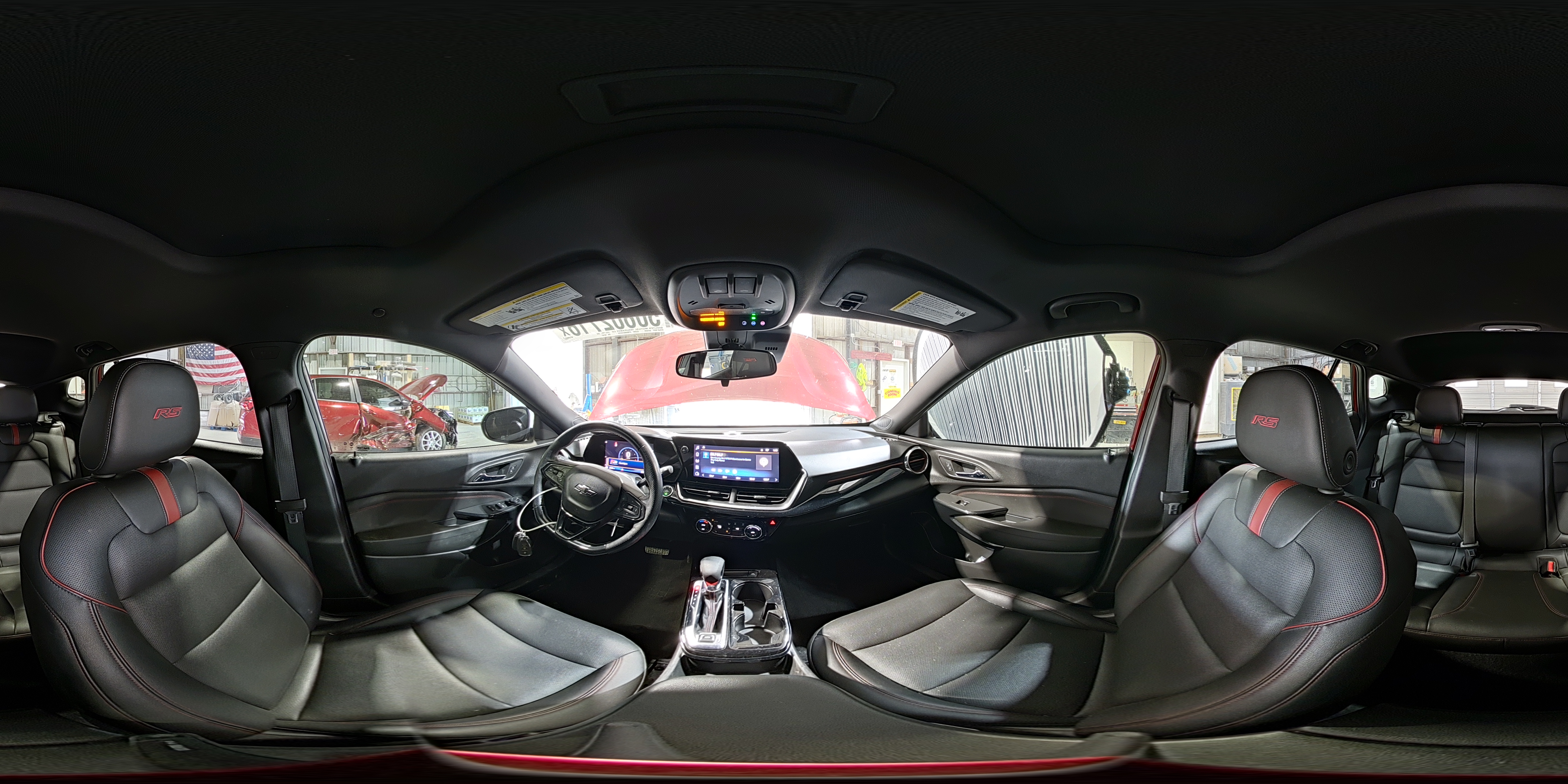 2024 Chevrolet Trax 2rs Maroon vin: KL77LJE24RC153107