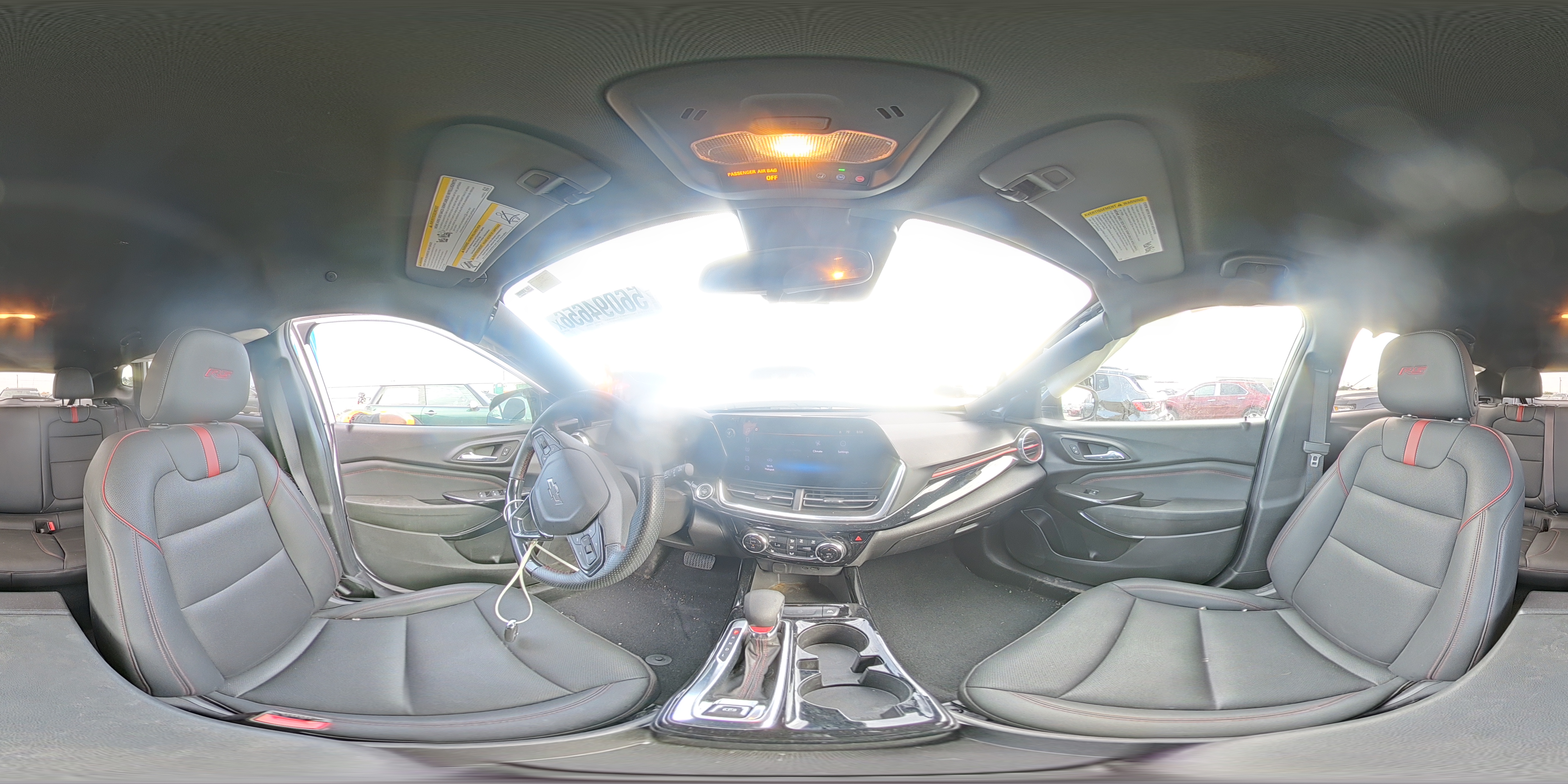 2024 Chevrolet Trax 2rs White vin: KL77LJE29RC037935