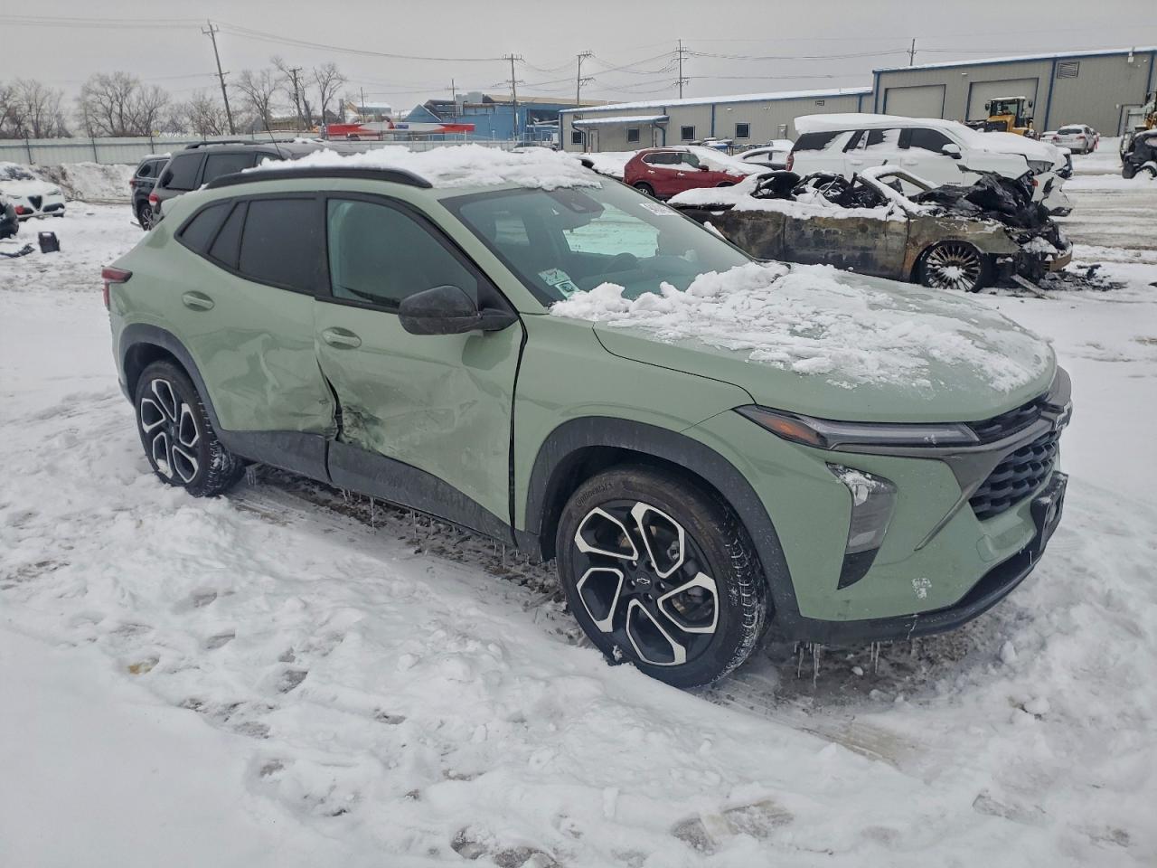 2024 Chevrolet Trax 2rs Green vin: KL77LJE2XRC096072
