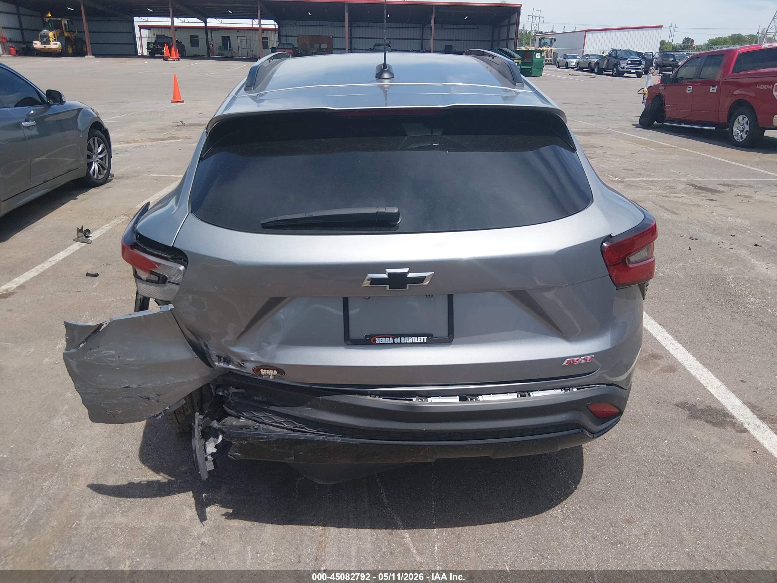 2025 Chevrolet Trax Fwd 2rs Silver vin: KL77LJEP3SC118236