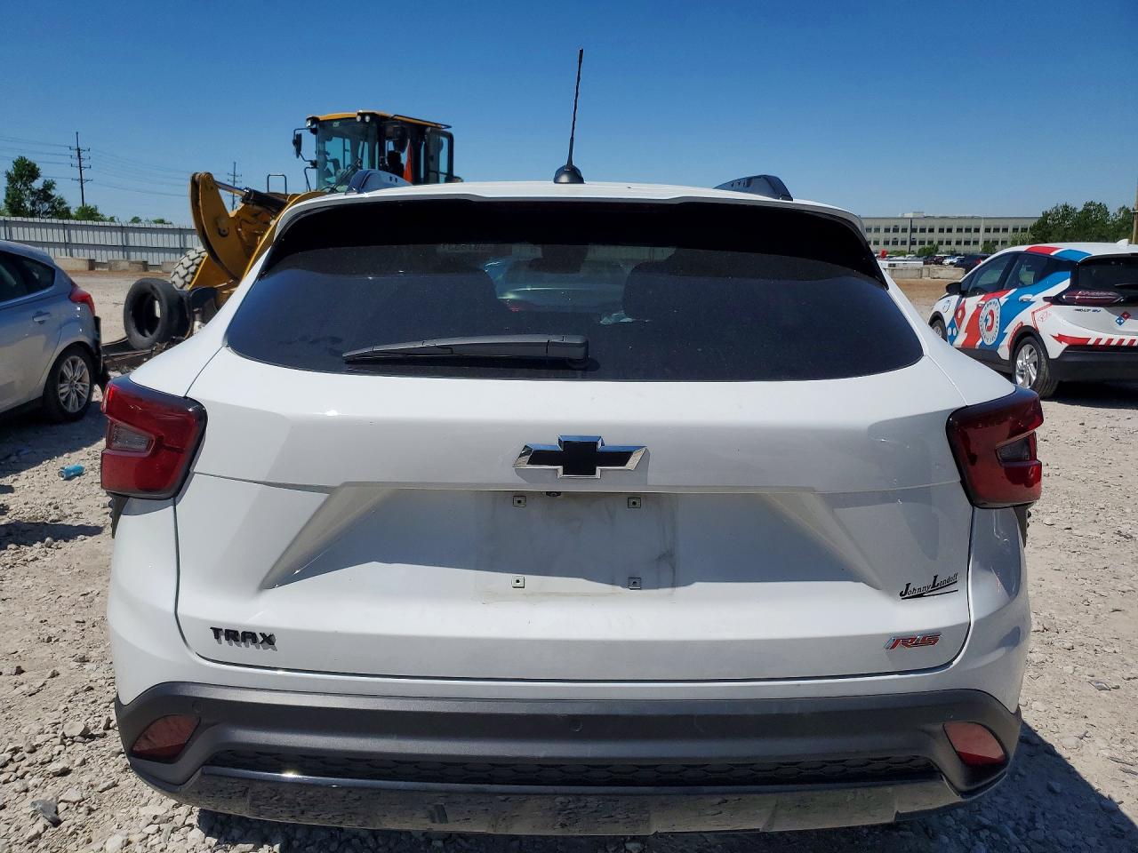 2025 Chevrolet Trax 2rs White vin: KL77LJEP6SC027817