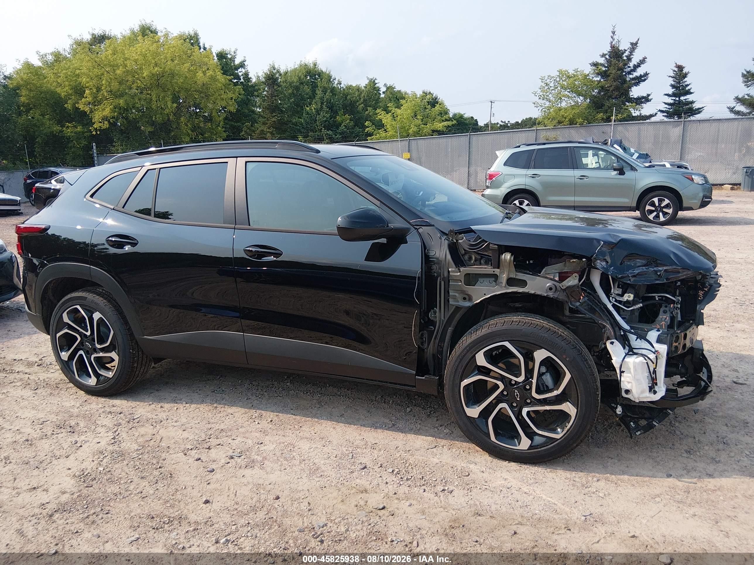 2026 Chevrolet Trax Fwd 2rs Black vin: KL77LJEP6TC195619