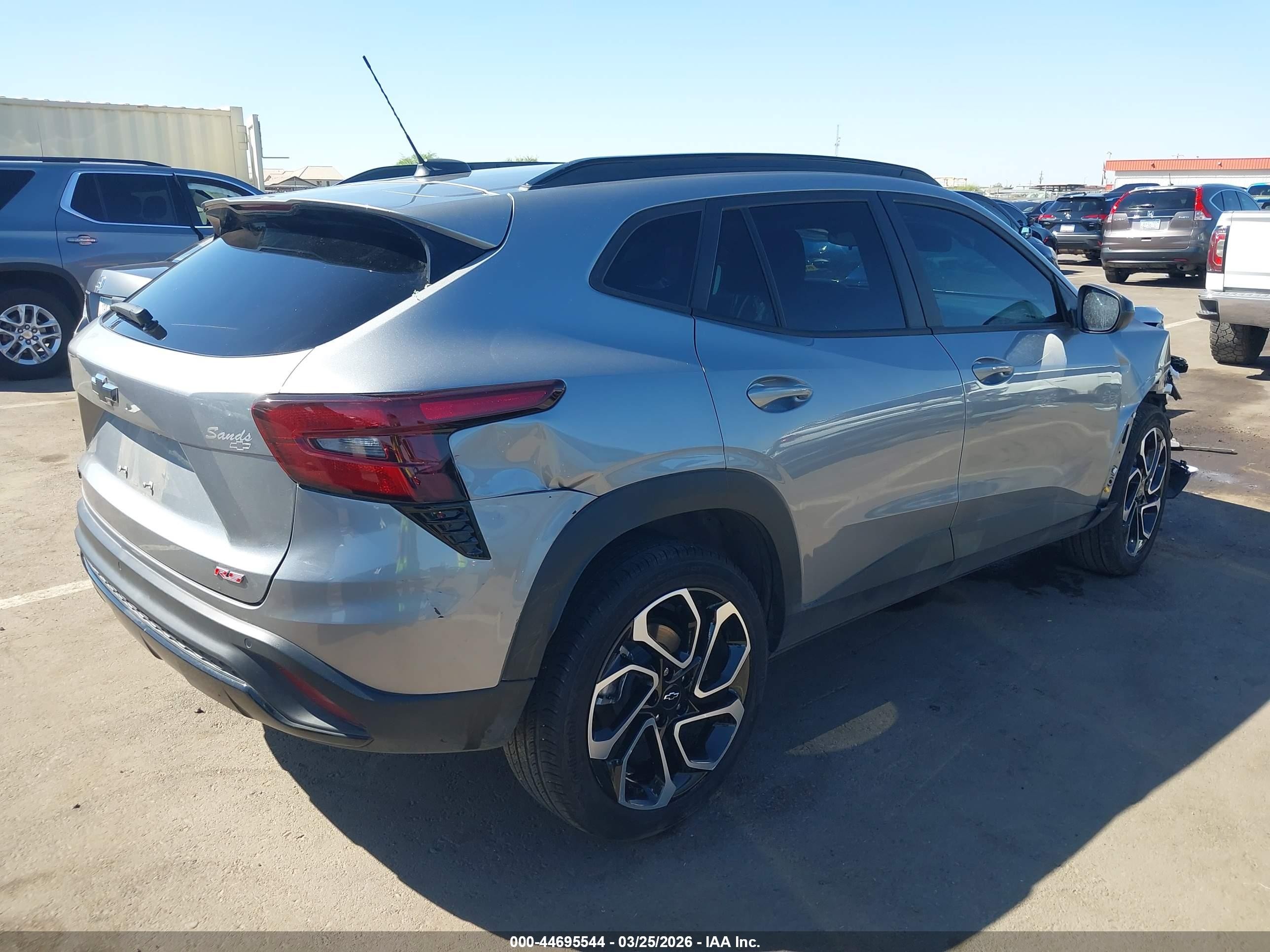 2025 Chevrolet Trax Fwd 2rs Silver vin: KL77LJEP7SC173871