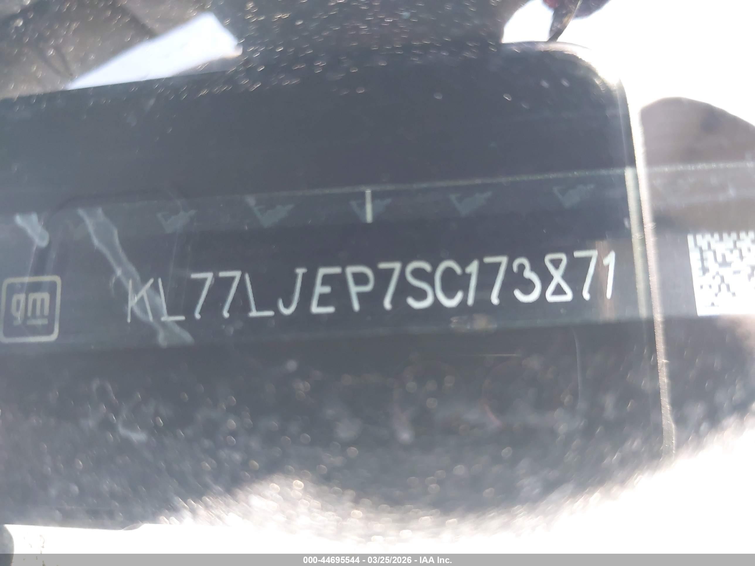 2025 Chevrolet Trax Fwd 2rs Silver vin: KL77LJEP7SC173871